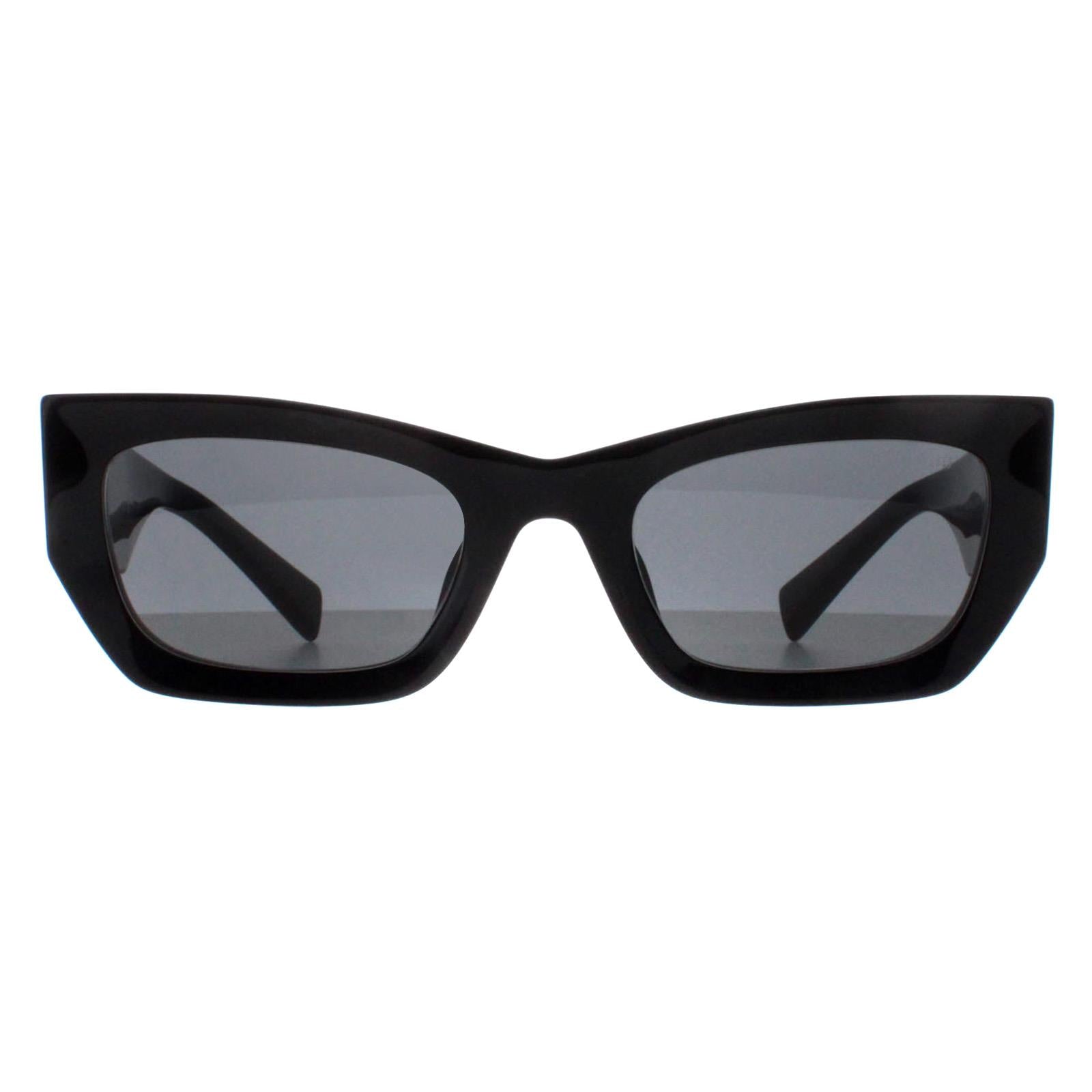 Miu Miu MU09WS Womens Black Sunglasses