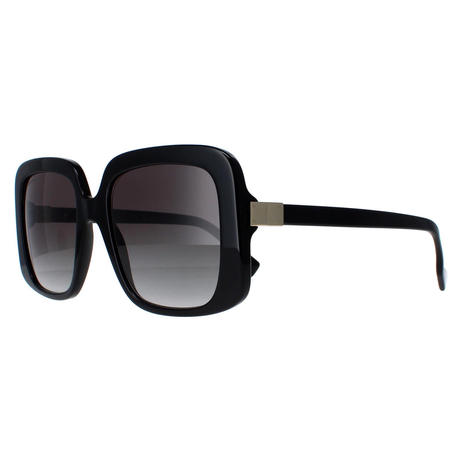Burberry BE4363 Womens Black Sunglasses