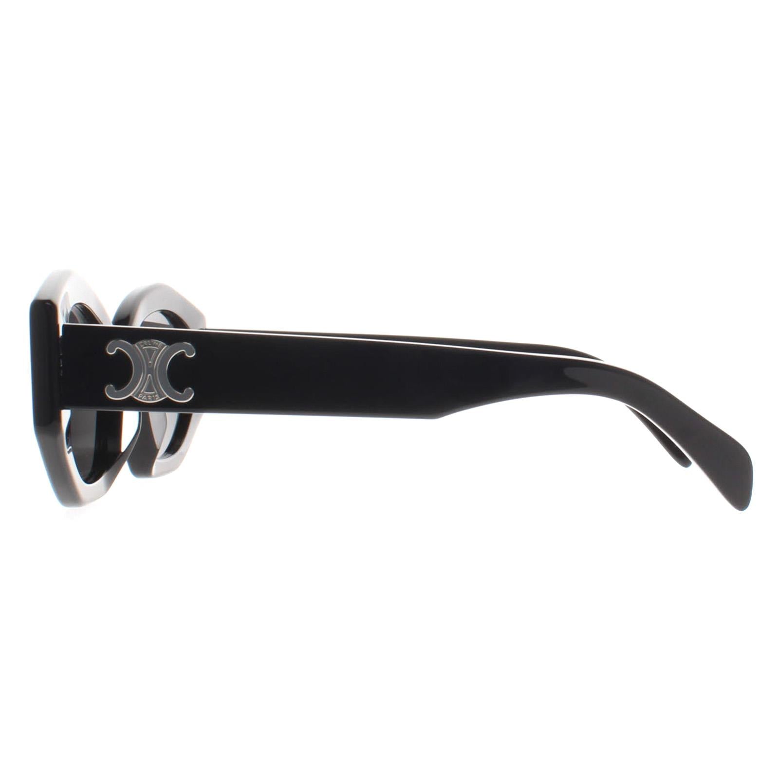 Celine Triomphe CL40238U Womens Black Sunglasses