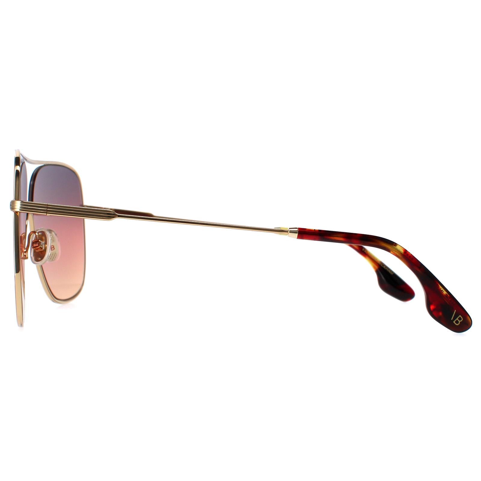 Victoria Beckham VB132S Womens Gold Sunglasses