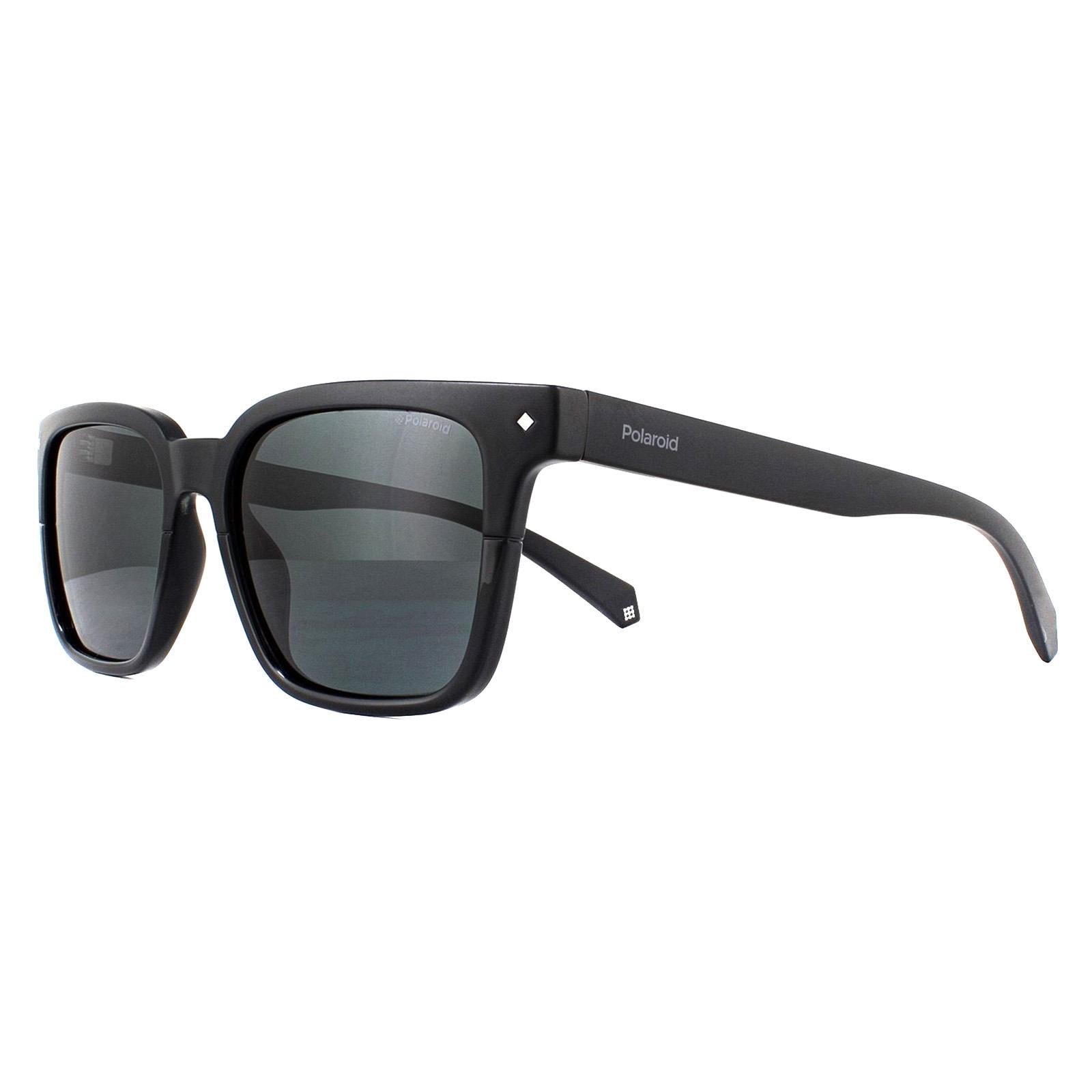 Polaroid PLD 6044/S Unisex Black Sunglasses
