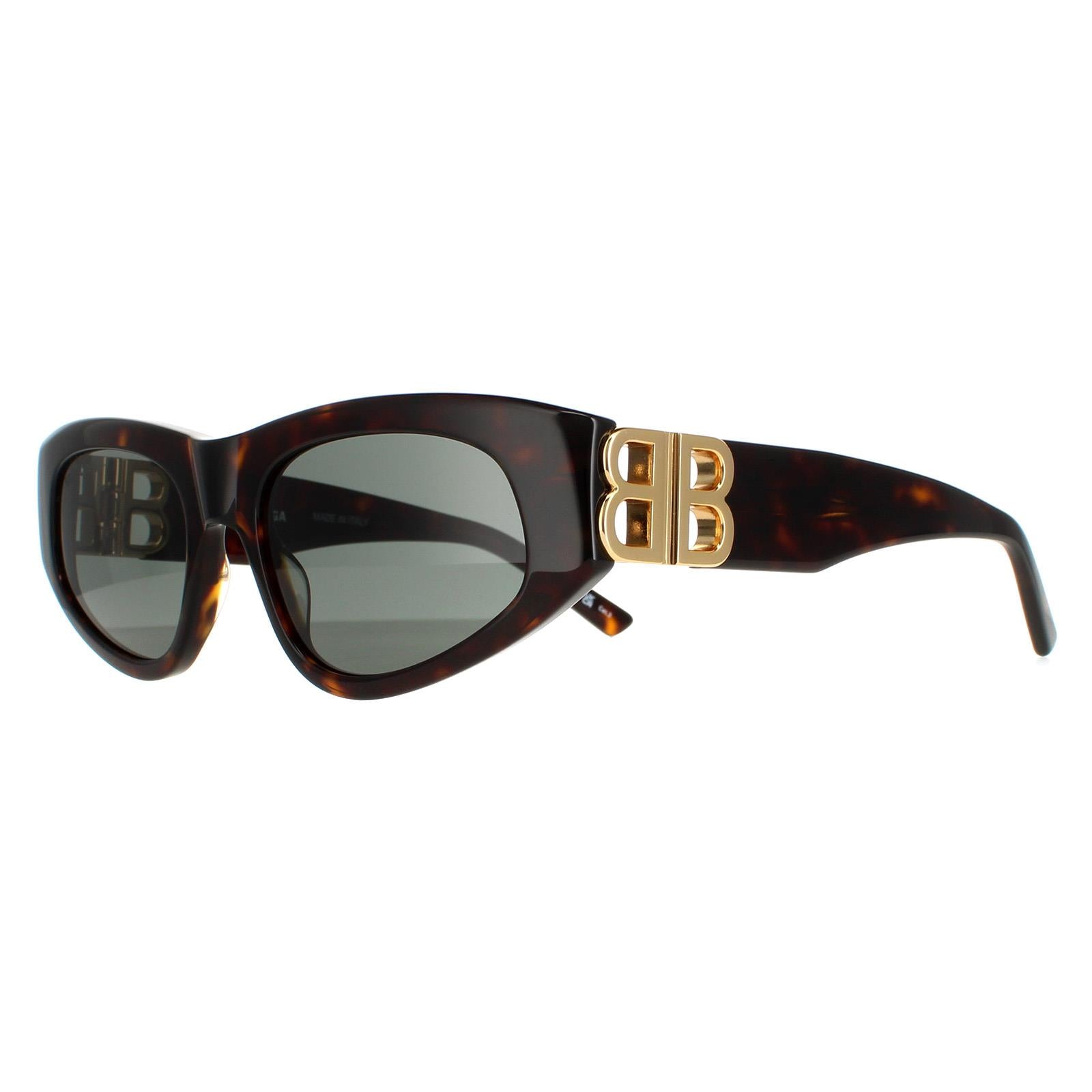 Balenciaga BB0095S Womens Brown Sunglasses