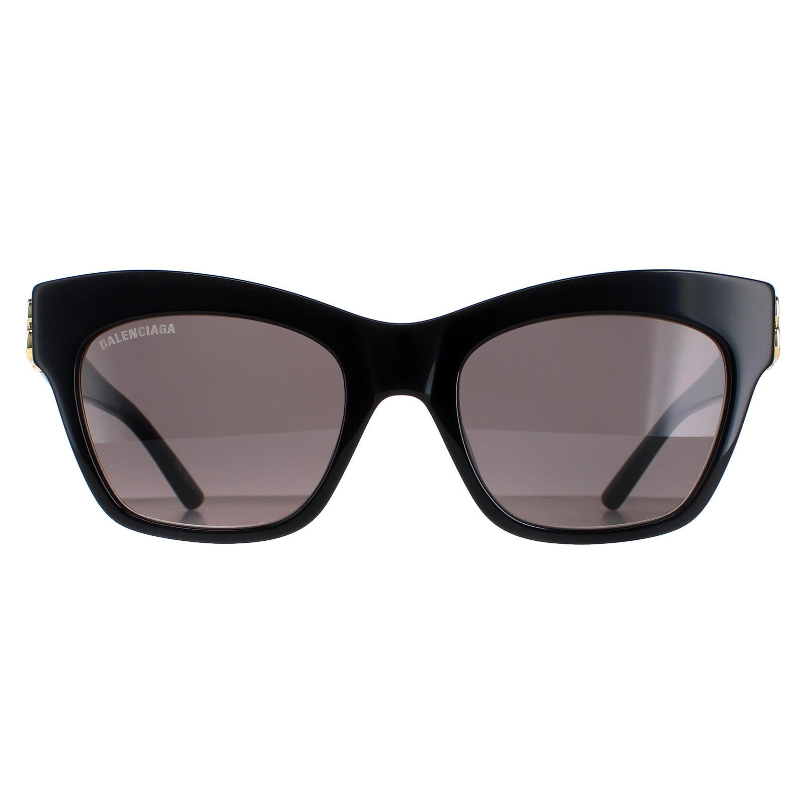 Balenciaga BB0132S Womens Black Sunglasses