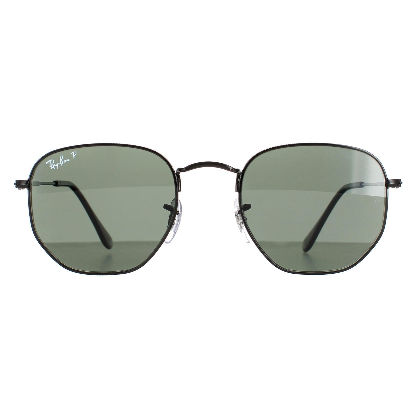 Ray-Ban Hexagonal RB3548N 002/58 Preowned Sunglasses - Fair Condition