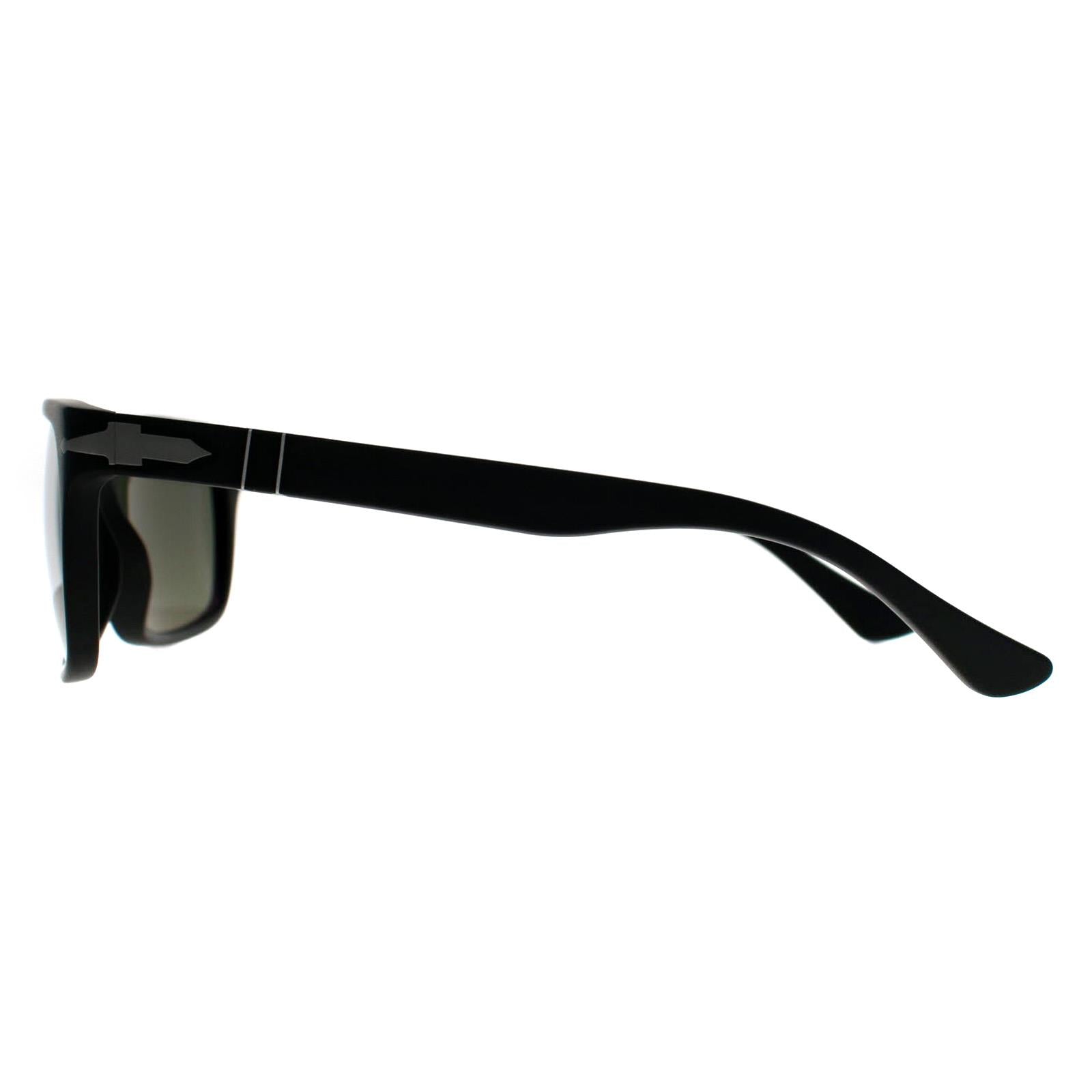 Persol PO3048S Mens Black Sunglasses