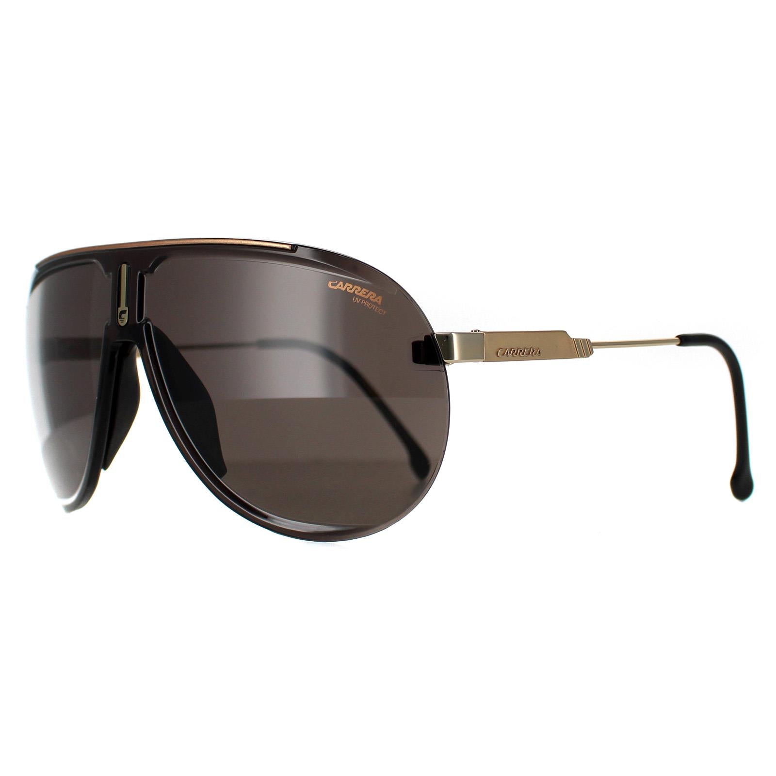 Carrera SuperChampion Unisex Black Sunglasses