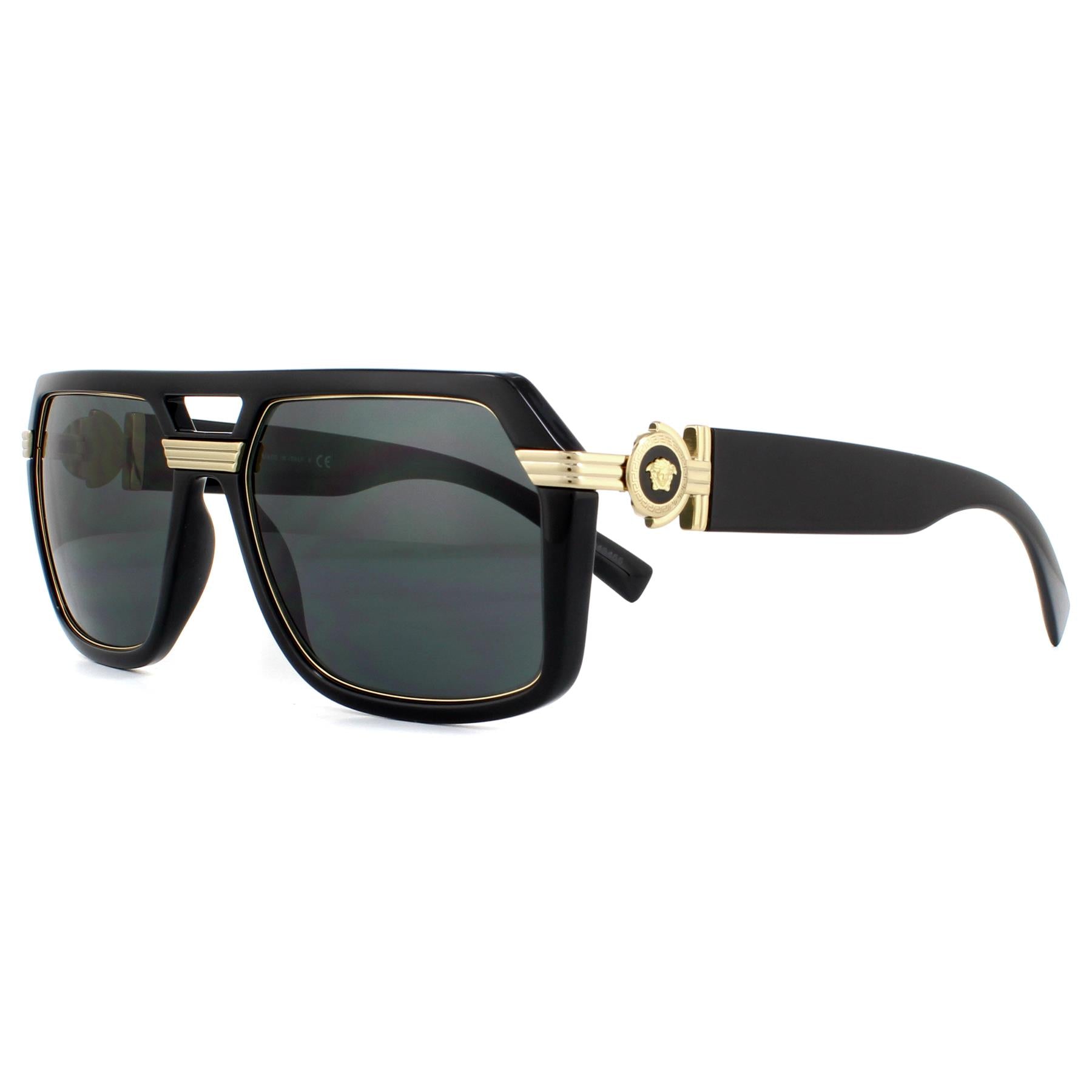 Versace VE4399 Mens Black Sunglasses