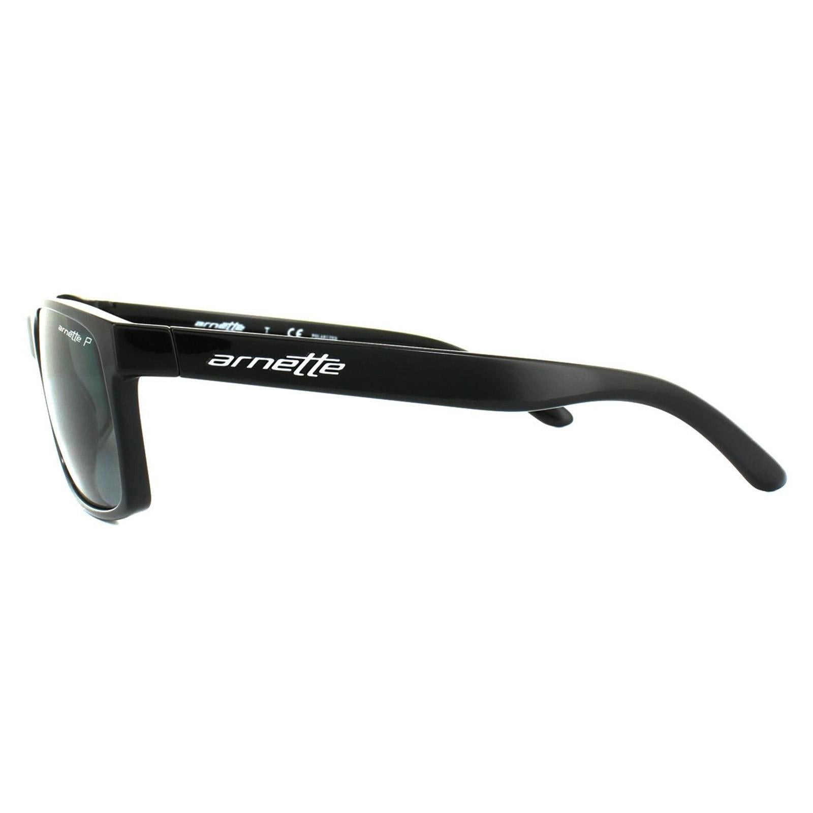 Arnette 4185 Slickster Mens Black Sunglasses