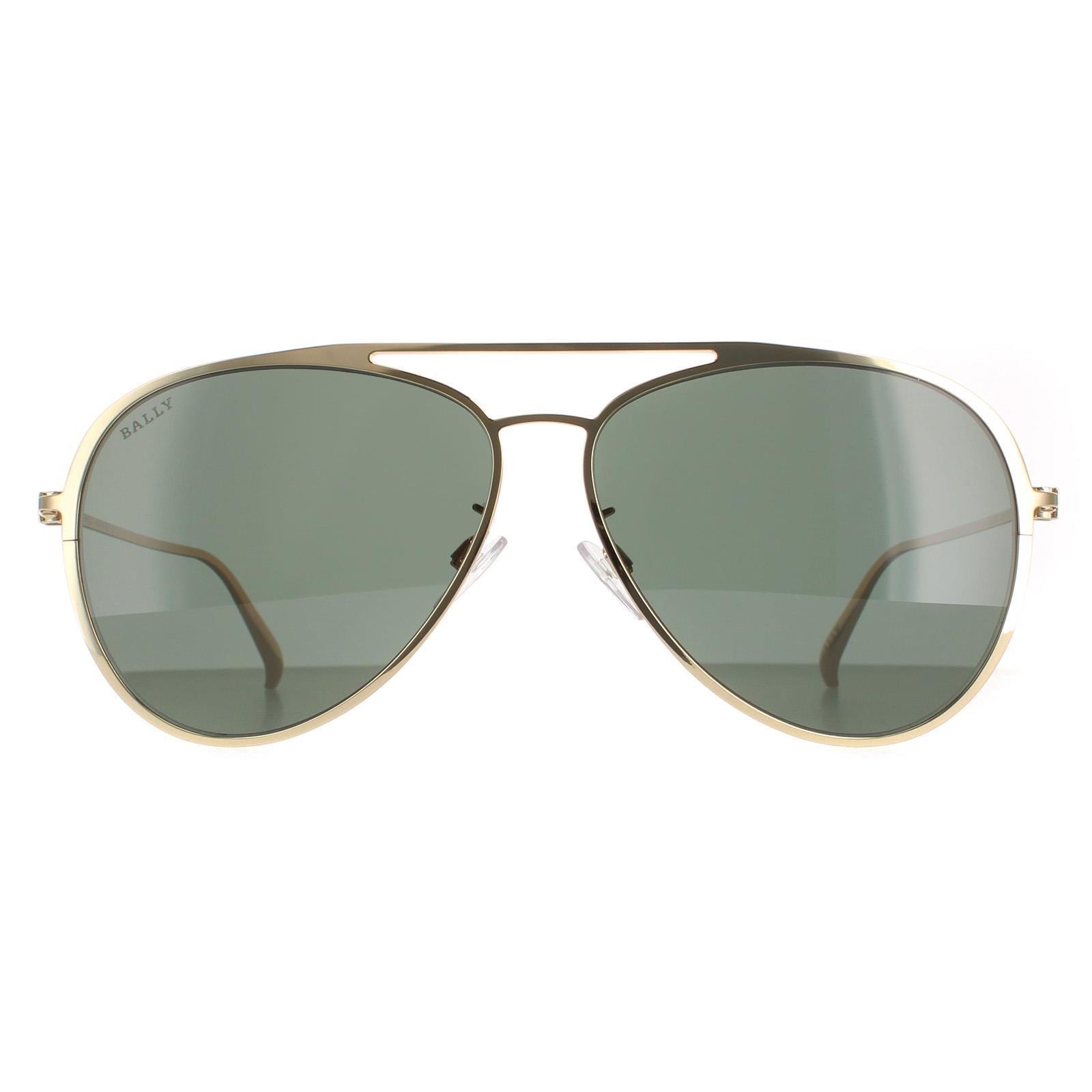 Bally BY0024-D Mens Gold Sunglasses