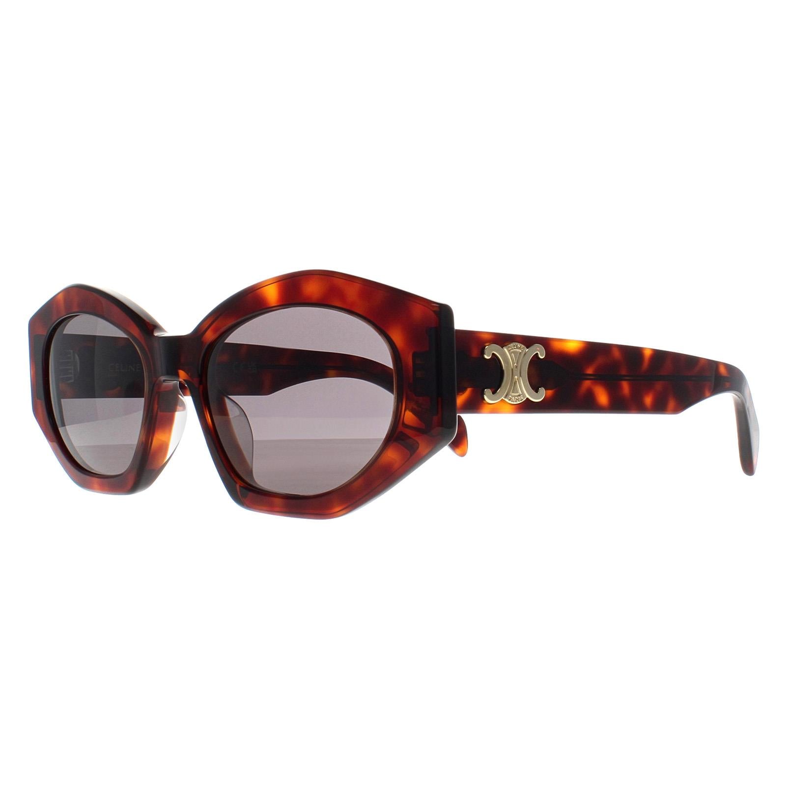 Celine Triomphe CL40238U Womens Brown Sunglasses