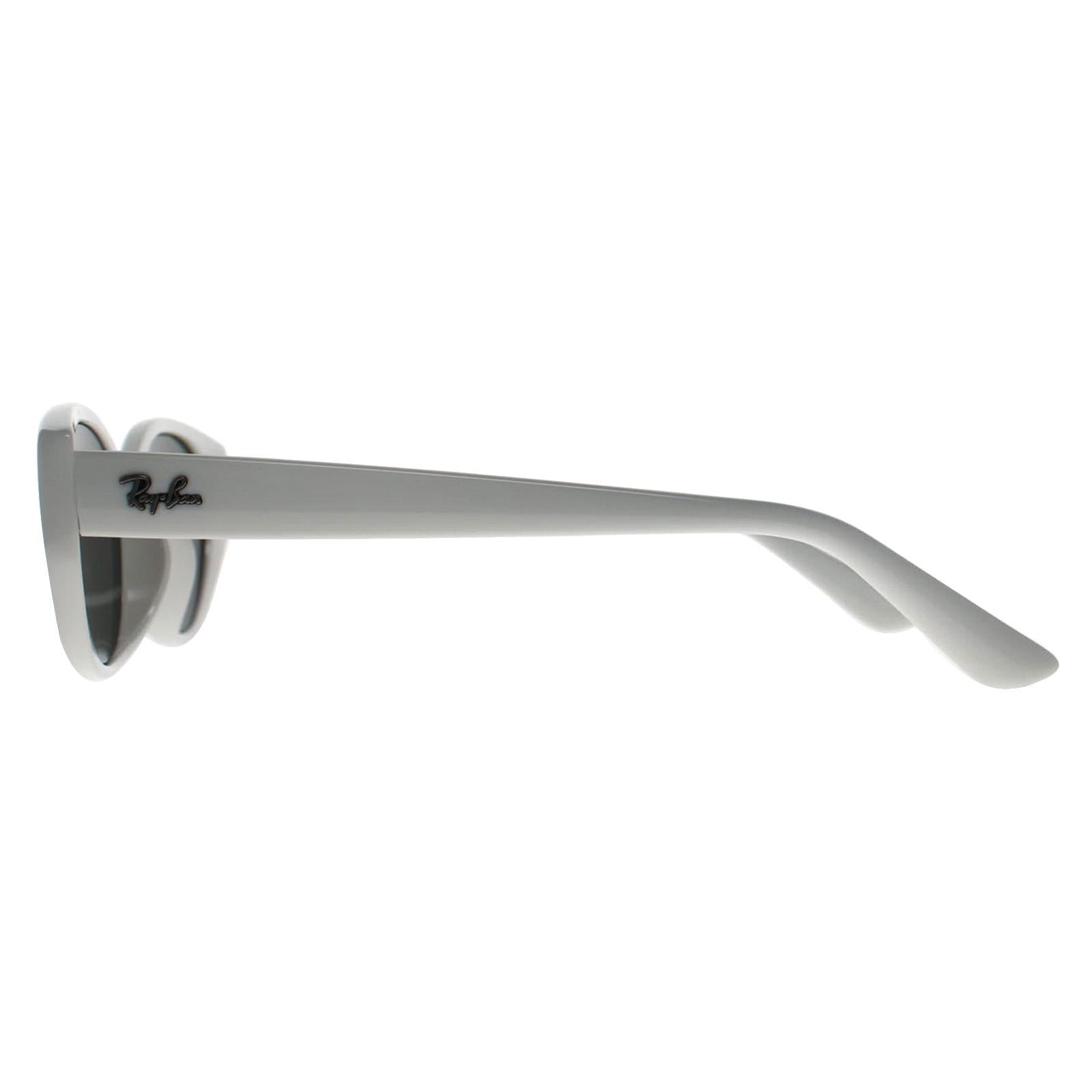 Ray-Ban RB4457D Bio Based Womens White Sunglasses