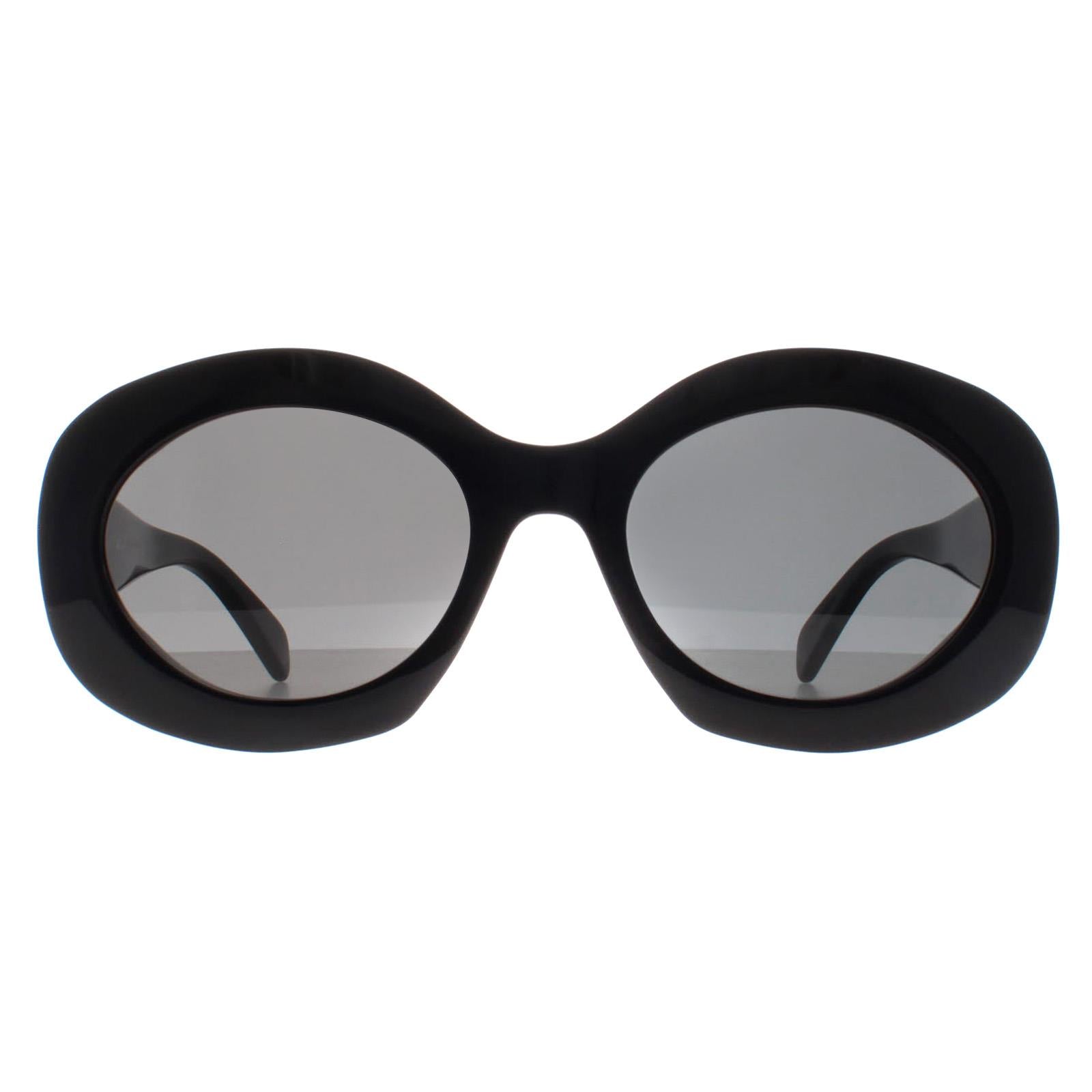 Celine Triomphe CL40292U Womens Black Sunglasses