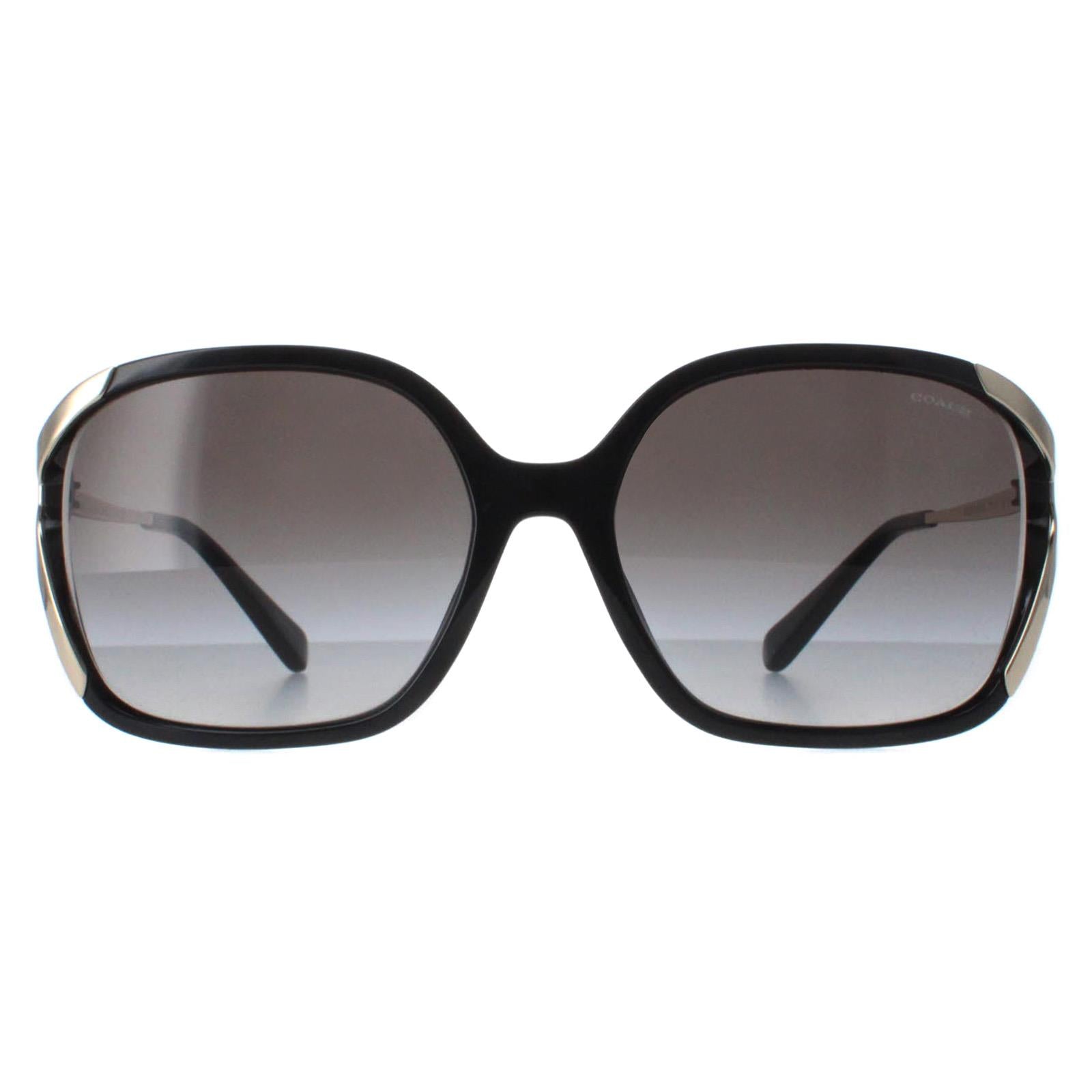 Coach HC8280U Womens Black Sunglasses