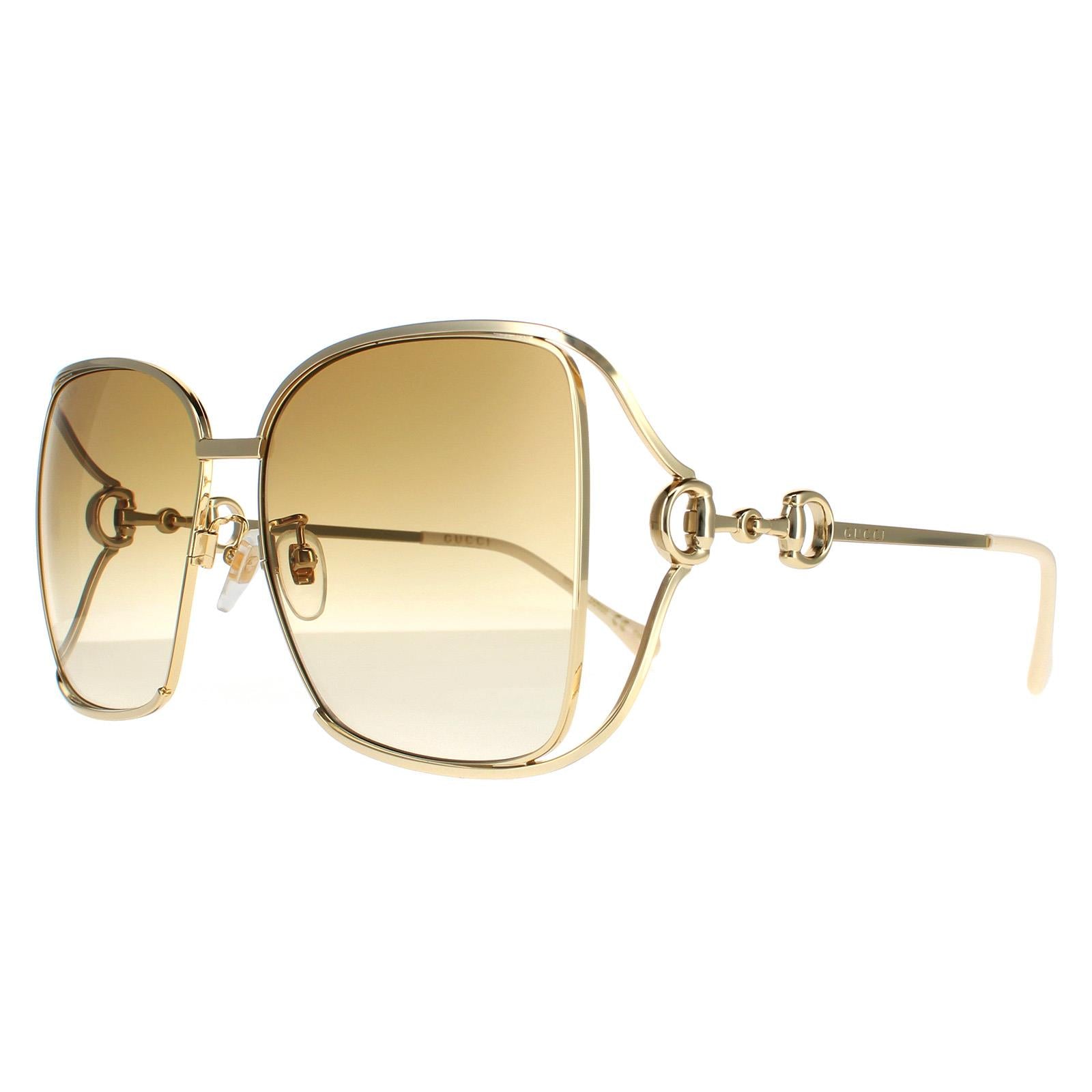 Gucci GG1020S  Gold Sunglasses