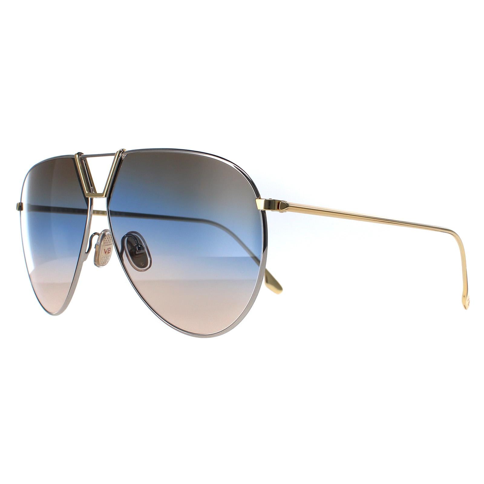 Victoria Beckham VB208S Womens Silver Sunglasses