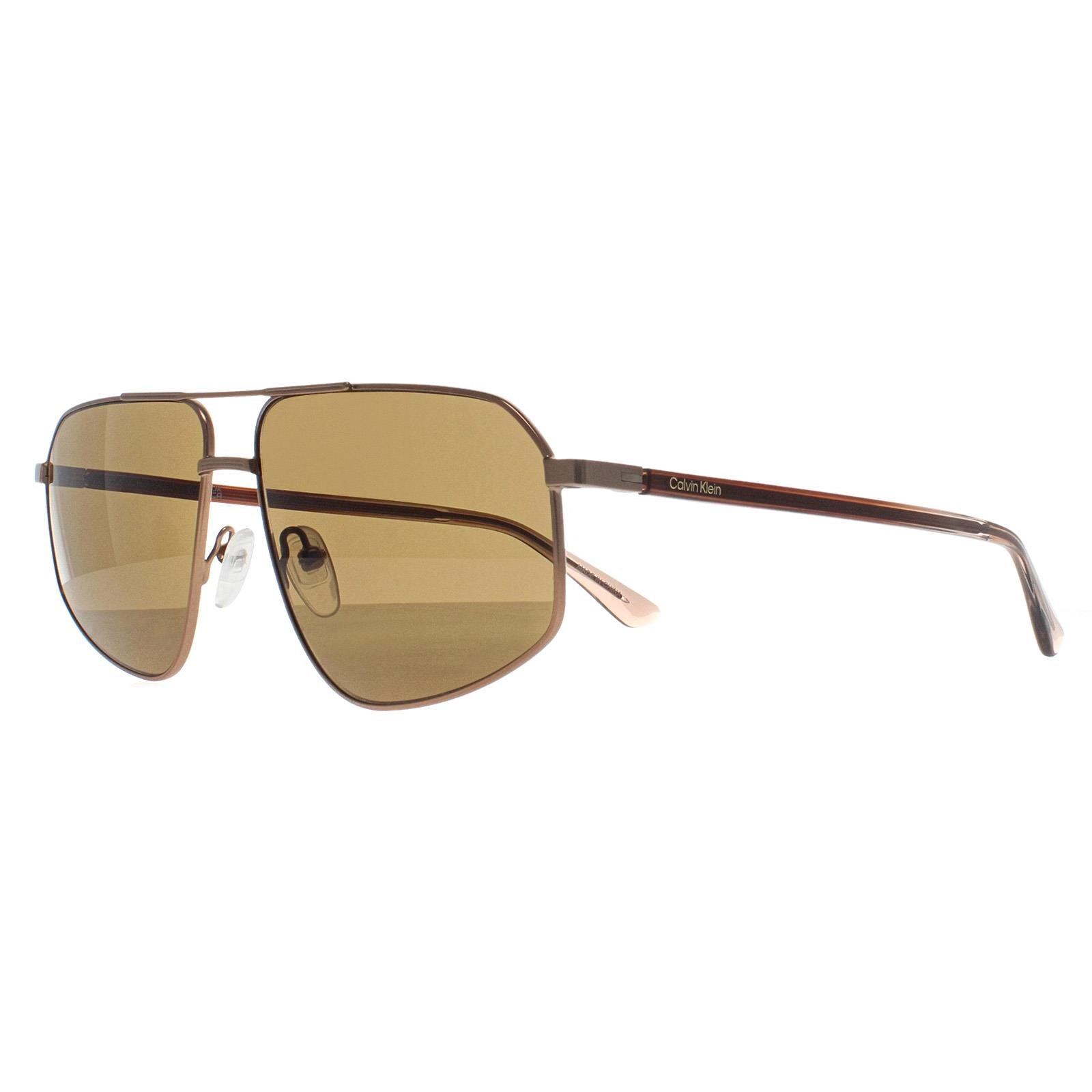 Calvin Klein CK23126S Mens Gold Sunglasses