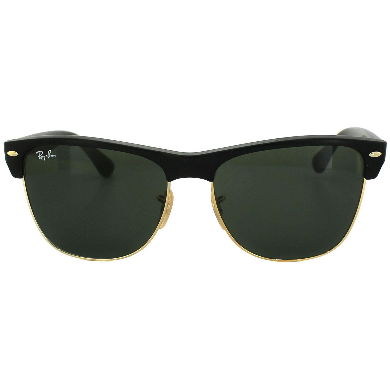 Ray-Ban Clubmaster Oversized 4175 Unisex Black Sunglasses
