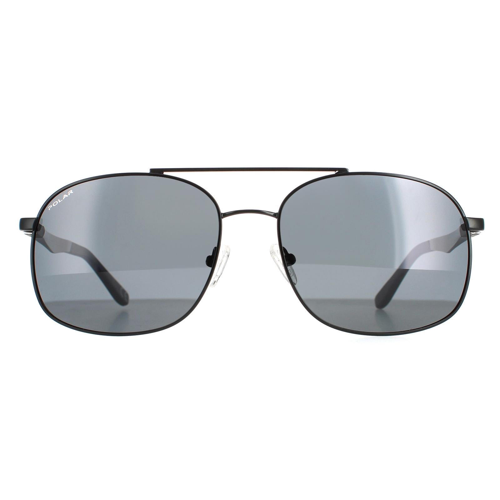 Polar 755 Mens Black Sunglasses