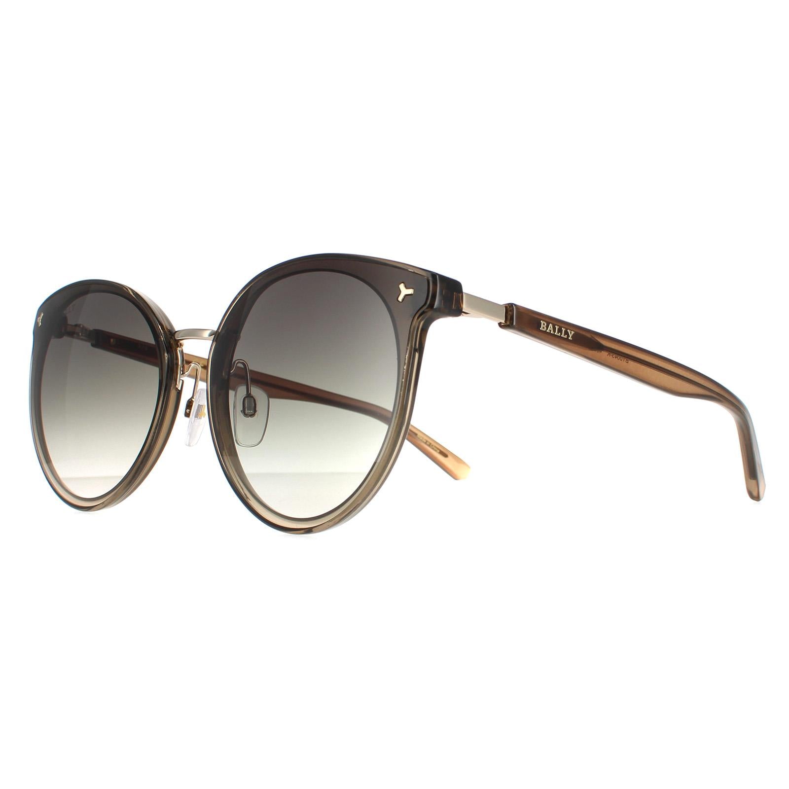 Bally BY0043-K Womens Gold Sunglasses