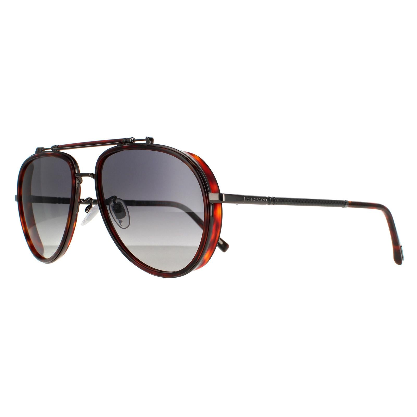 Chopard SCHF24 Mens Brown Sunglasses