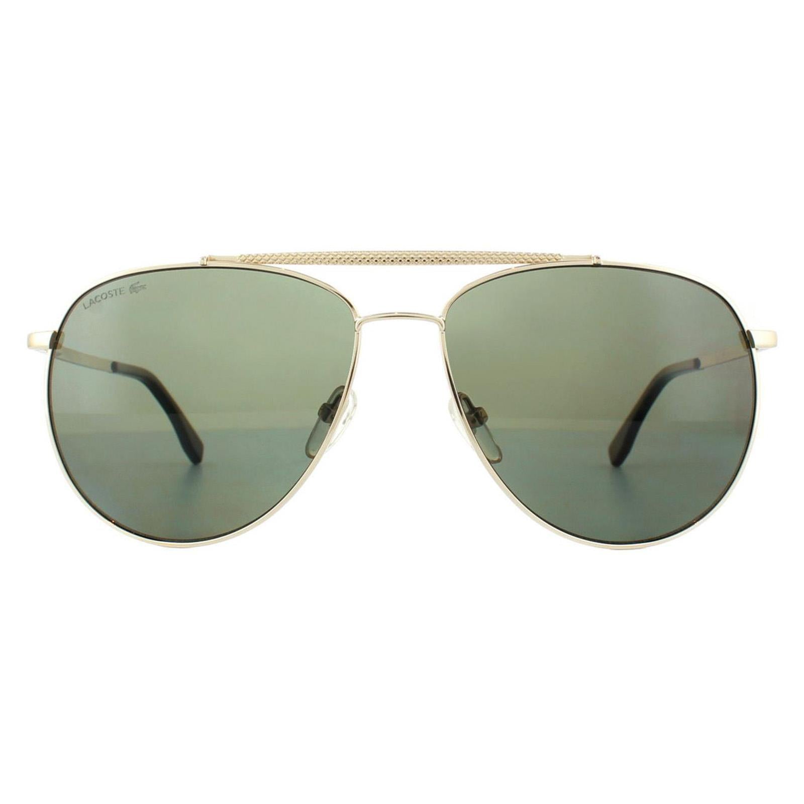 Lacoste L177SP Mens Gold Sunglasses
