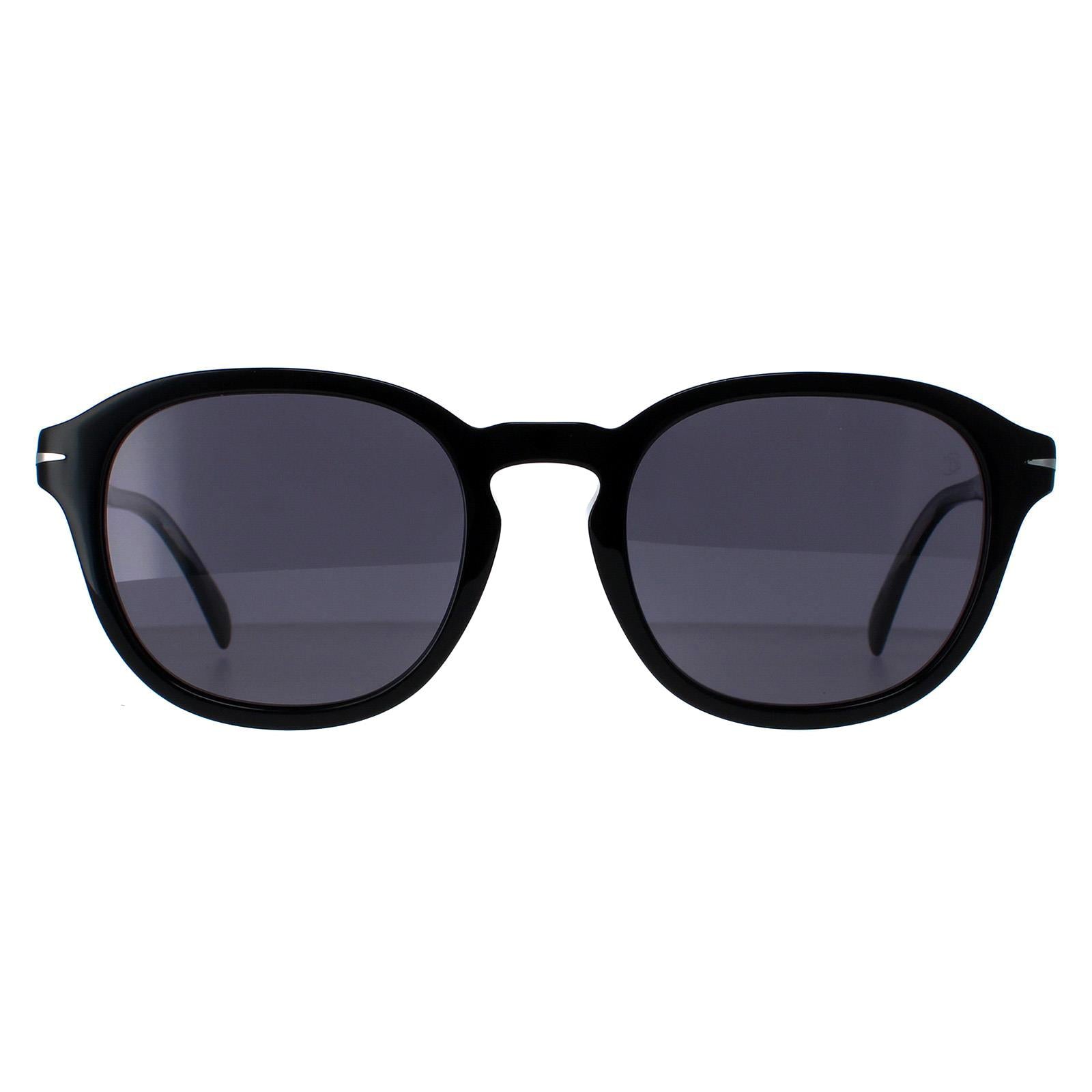 David Beckham DB1011/F/S Mens Black Sunglasses