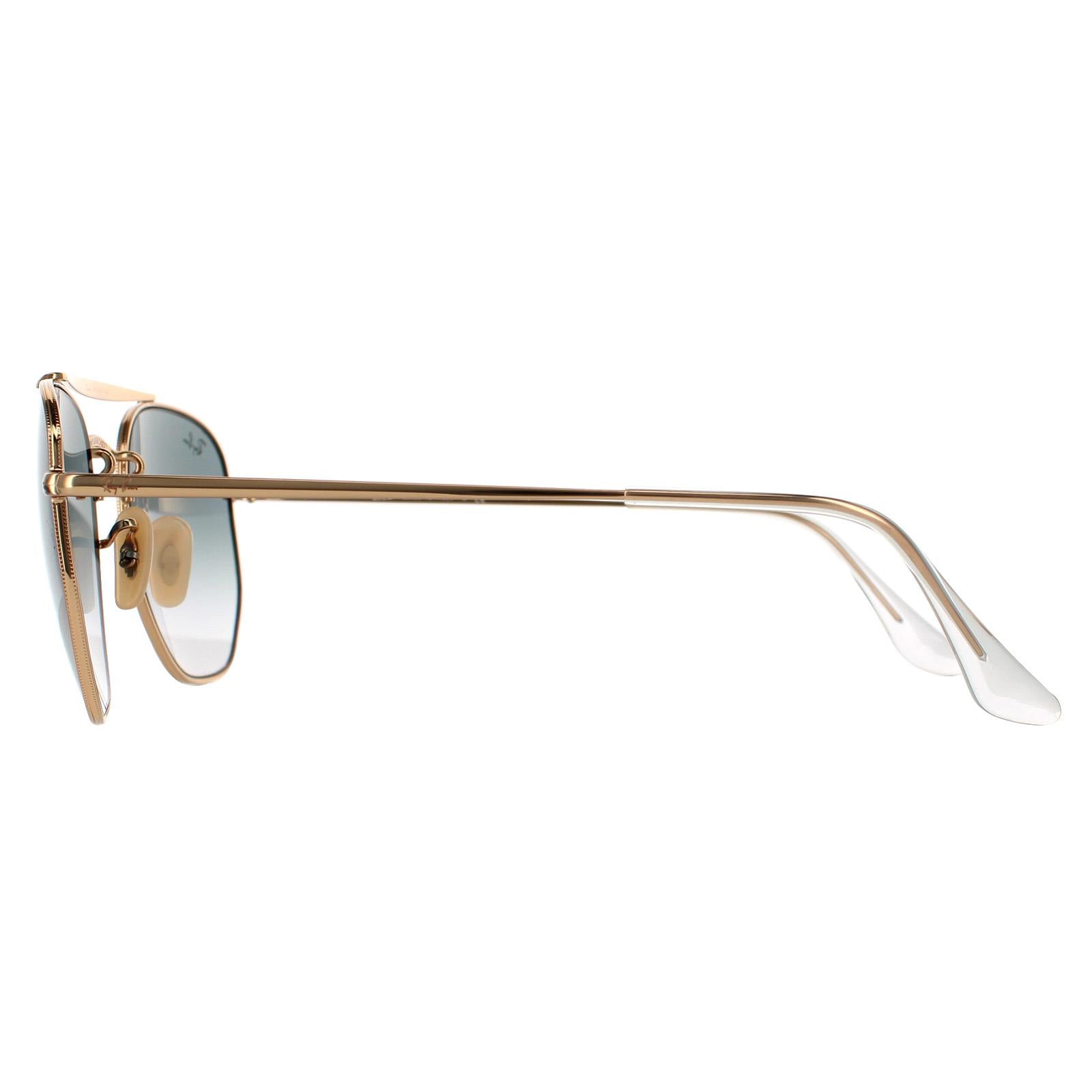 Ray-Ban Marshal 3648 Unisex Gold Sunglasses