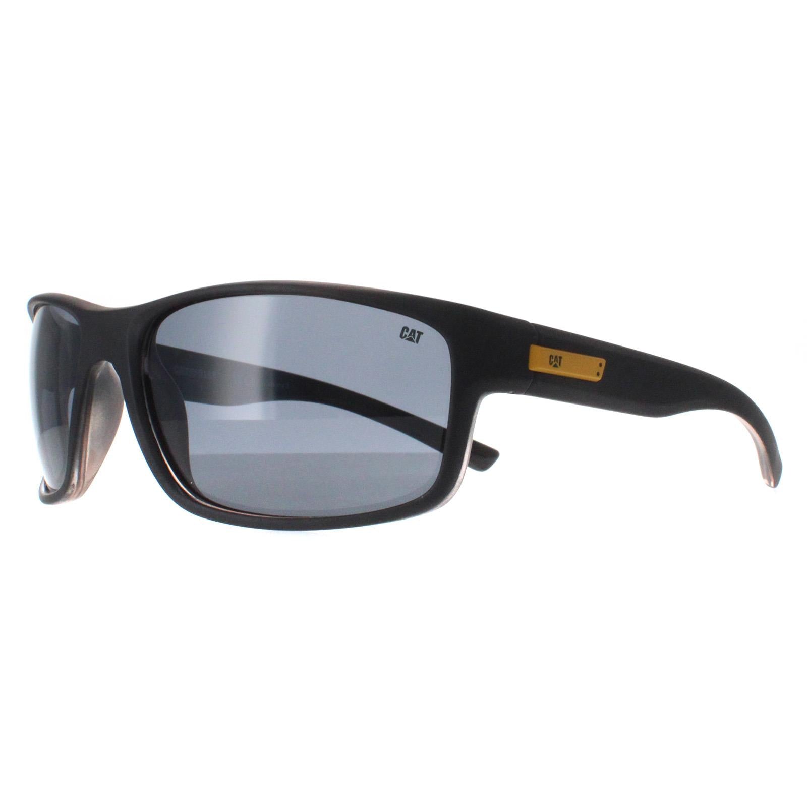Caterpillar CTS-8019 Mens Black Sunglasses