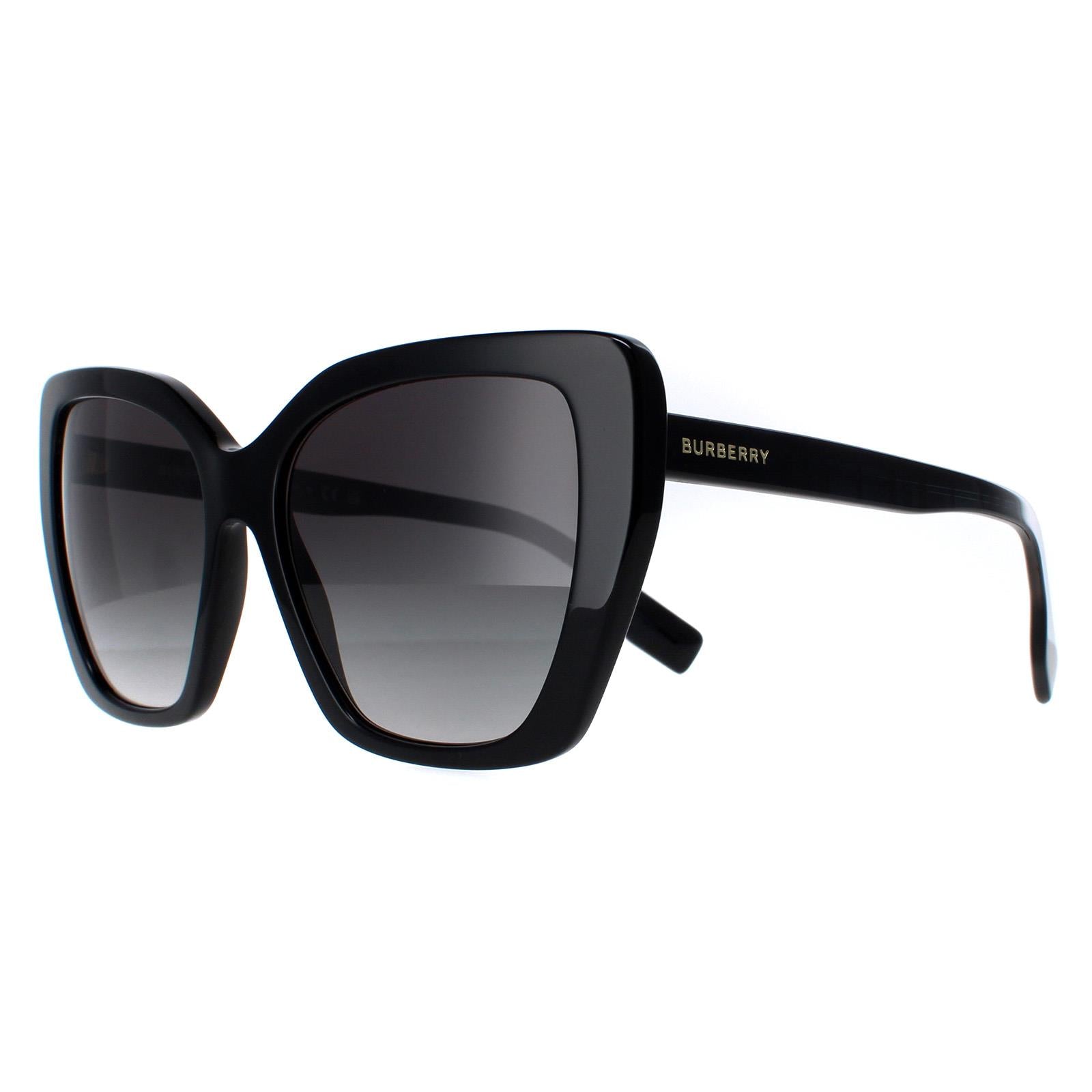 Burberry BE4366 Womens Black Sunglasses