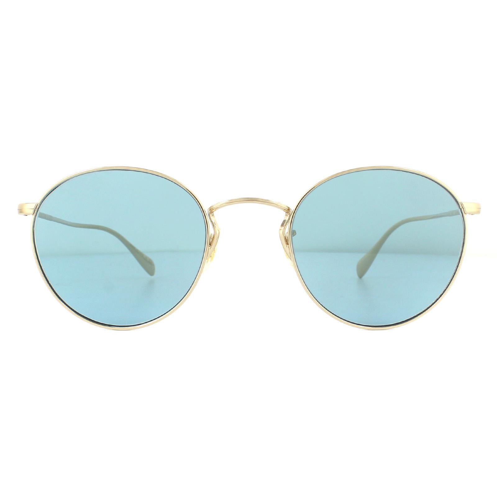 Oliver Peoples Coleridge OV1186S Unisex Gold Sunglasses