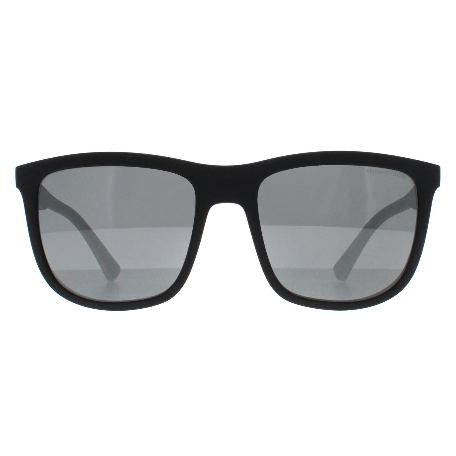 Armani Exchange AX4093S Mens Black Sunglasses
