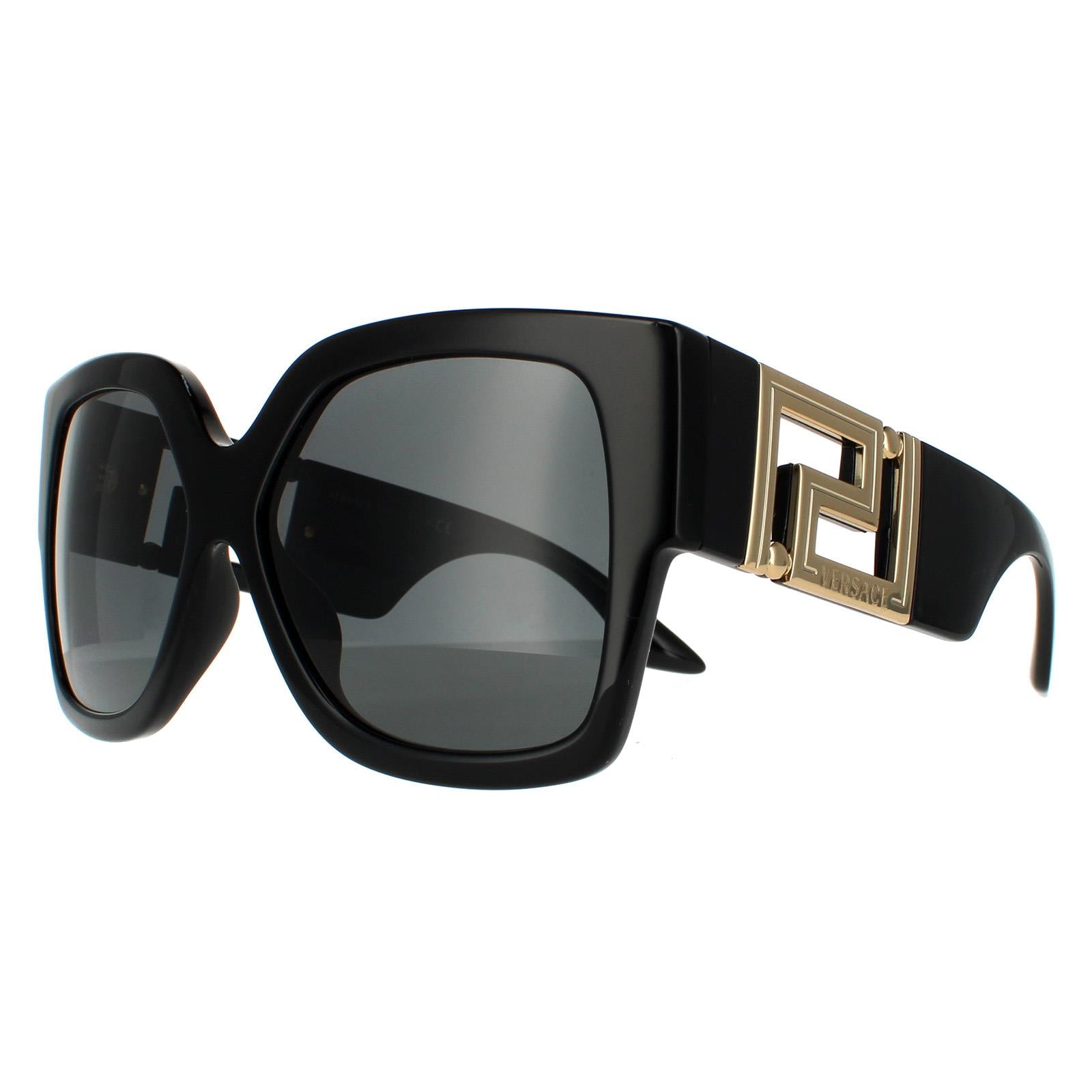Versace VE4402 Womens Black Sunglasses