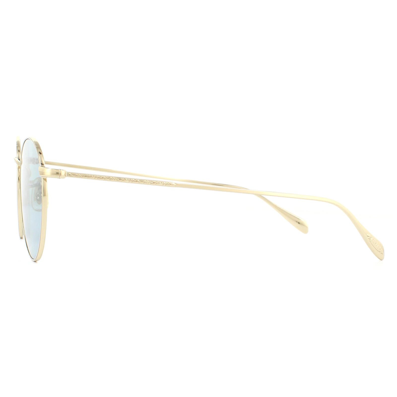 Oliver Peoples Coleridge OV1186S Unisex Gold Sunglasses