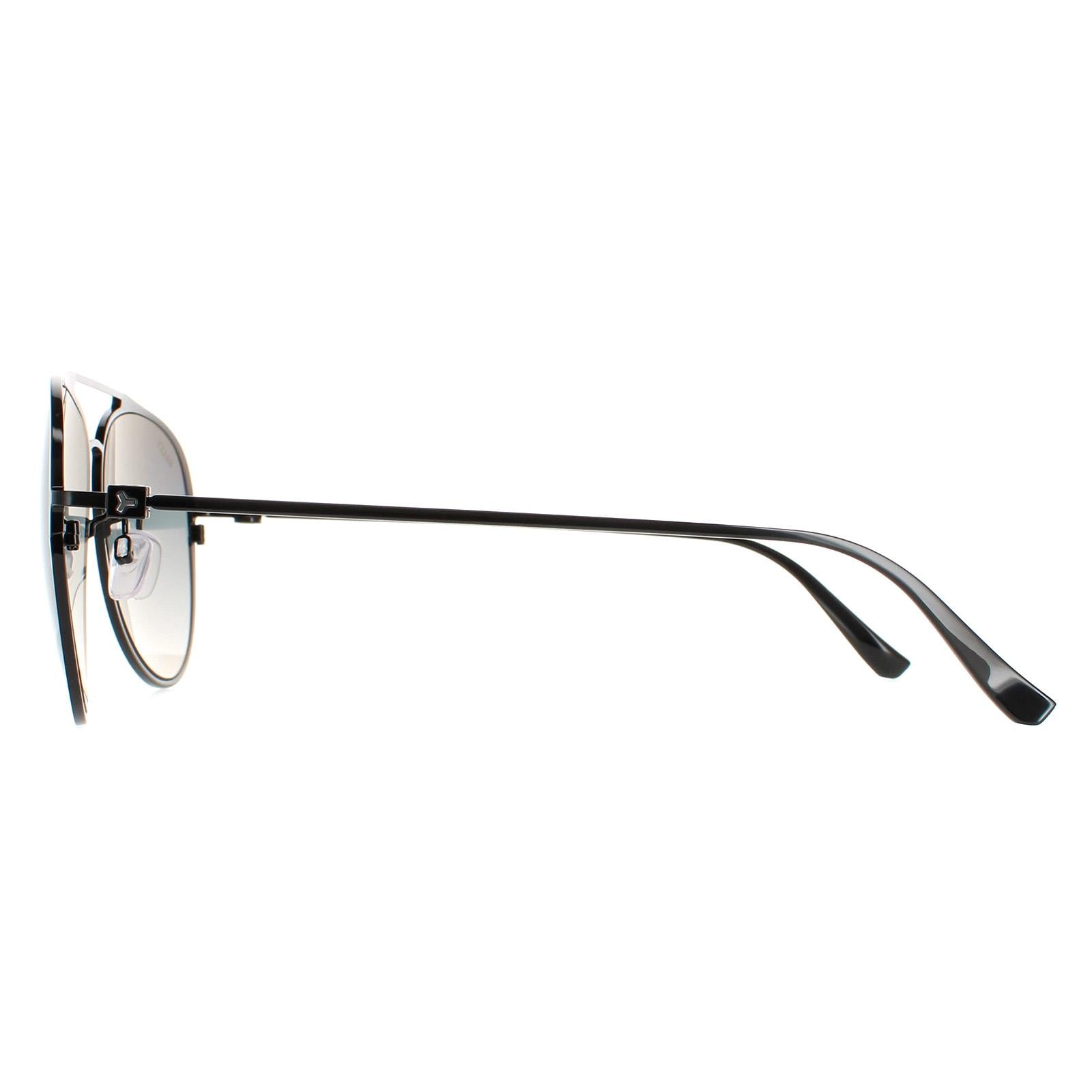 Bally BY0024-D Mens Black Sunglasses