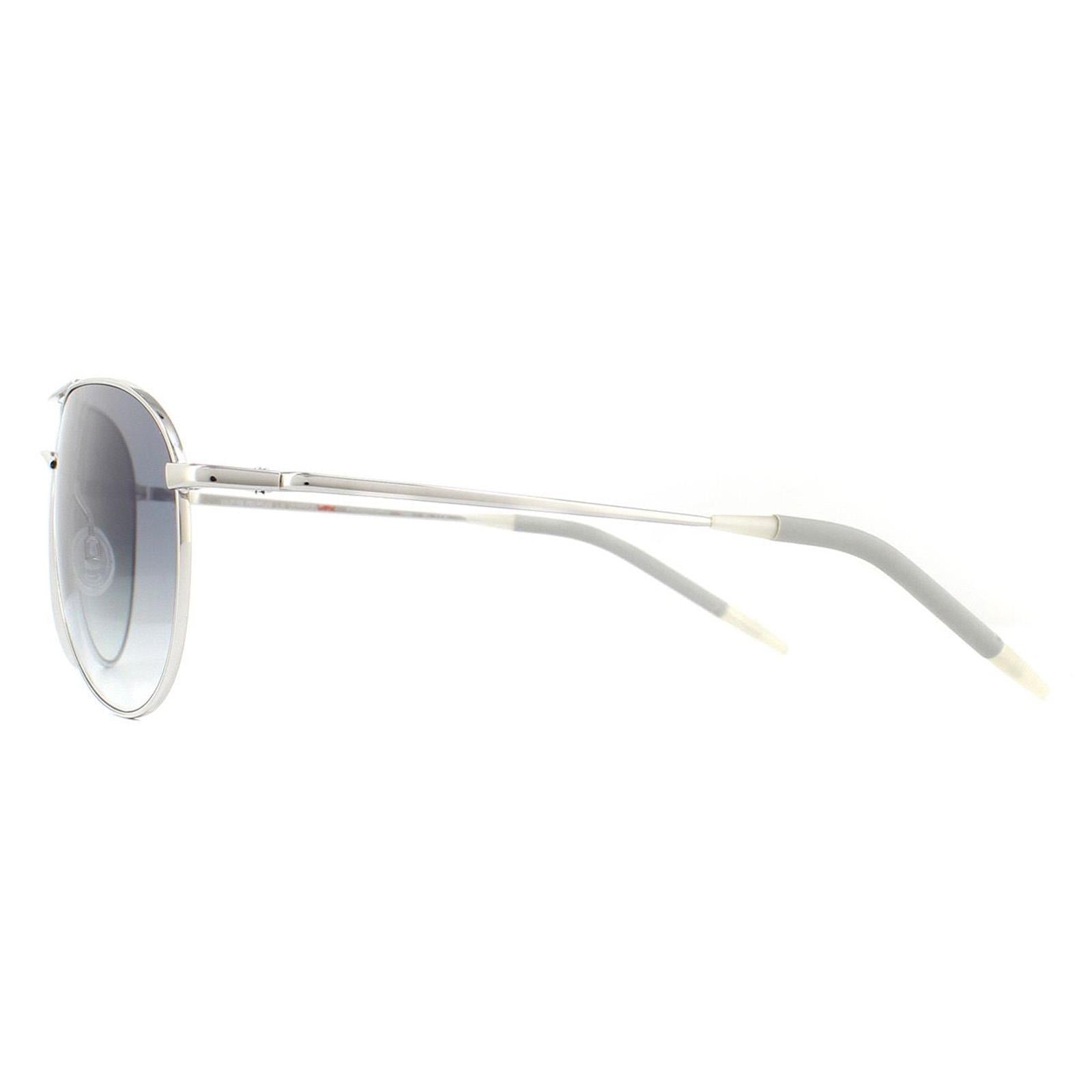 Oliver Peoples Benedict 1002 Mens Silver Sunglasses