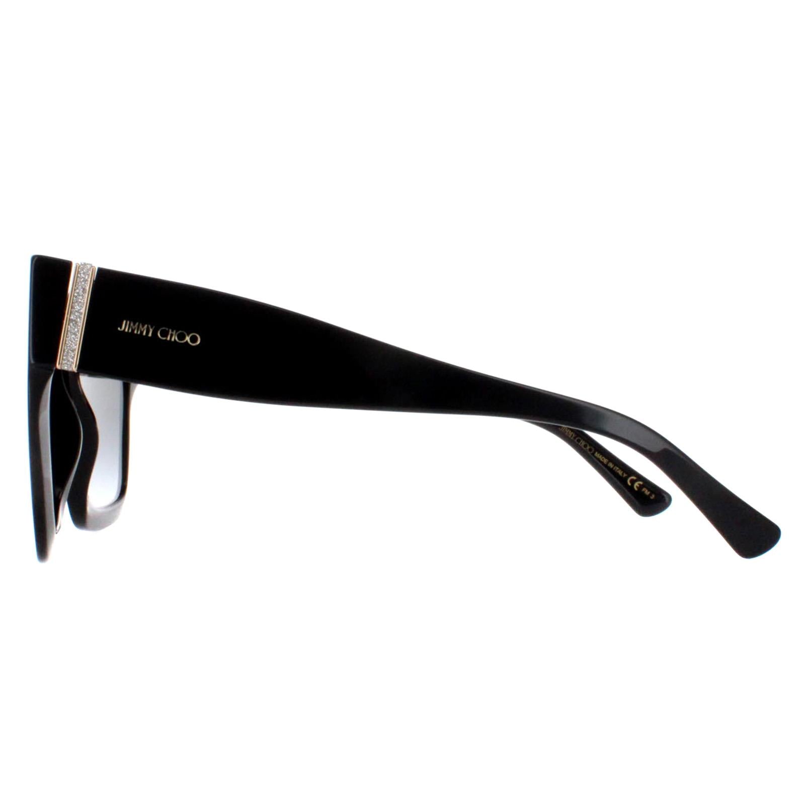 Jimmy Choo EDNA/S Womens Black Sunglasses