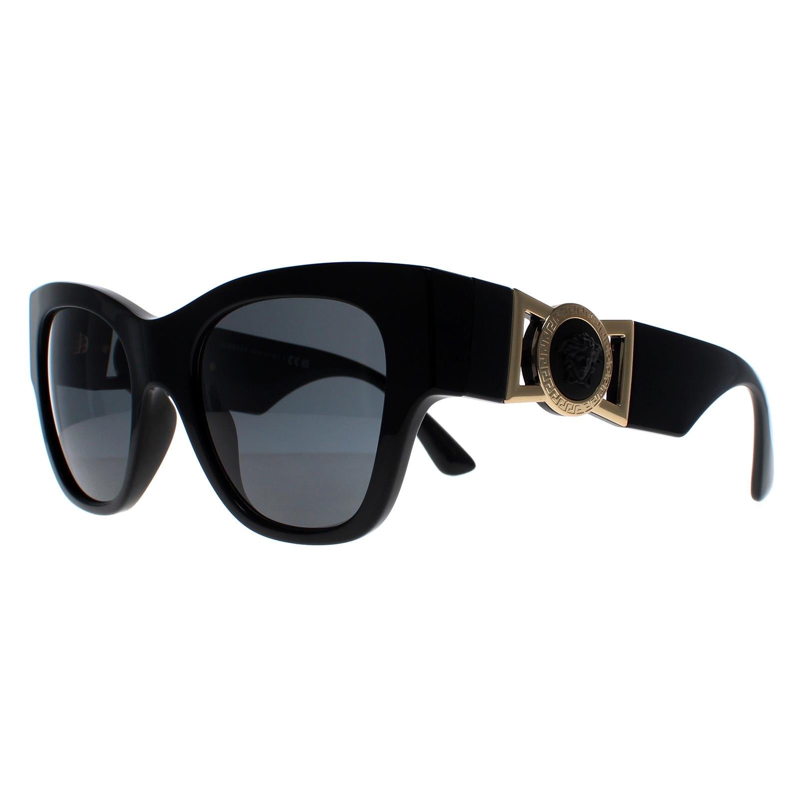 Versace VE4415U Womens Black Sunglasses