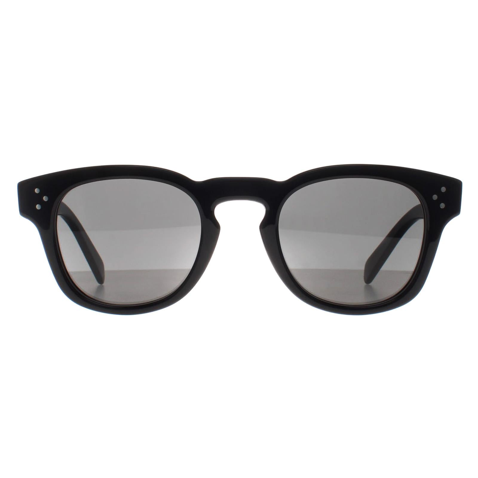 Celine Bold 3 Dots CL40233I Mens Black Sunglasses