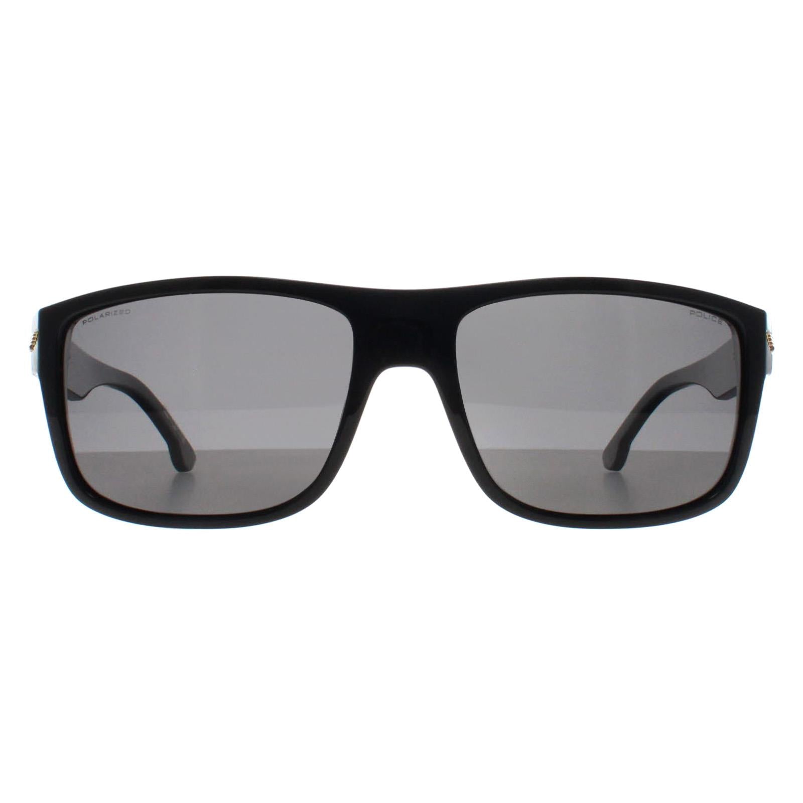 Police SPLB39E Tailwind 4 Mens Black Sunglasses
