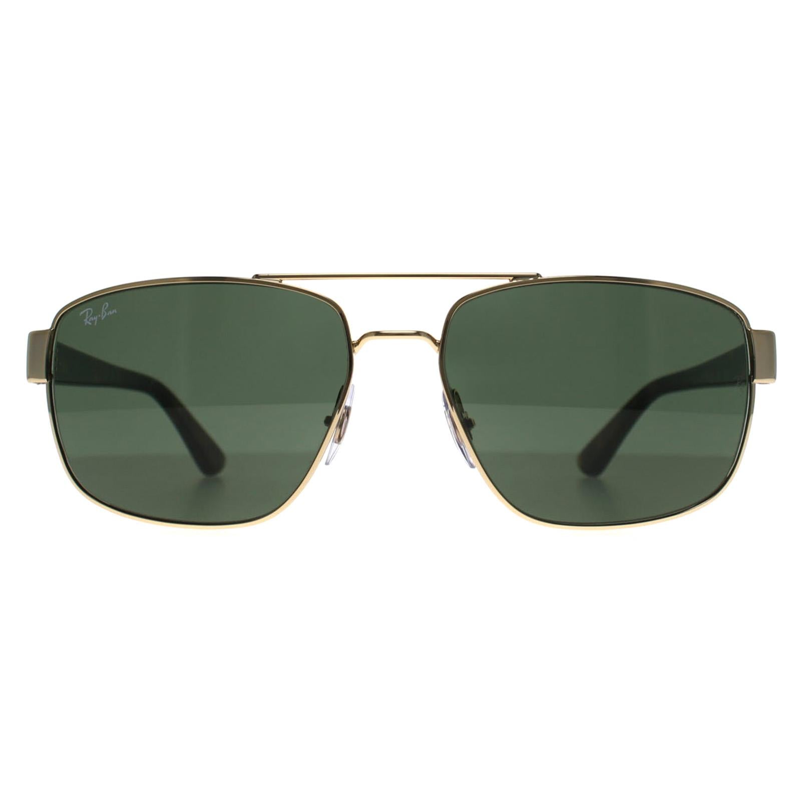 Ray-Ban RB3663 Unisex Gold Sunglasses