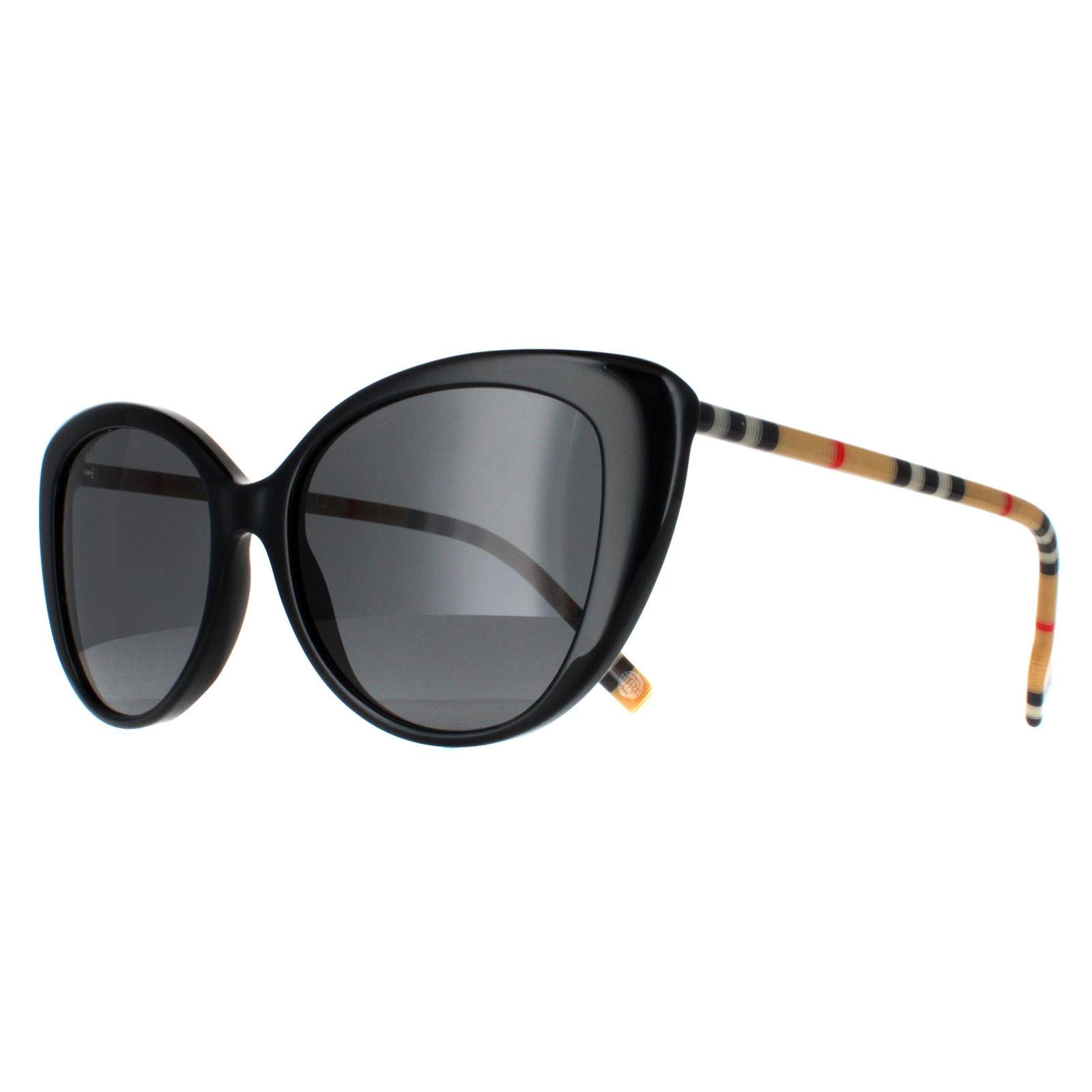 Burberry BE4407 Womens Black Sunglasses