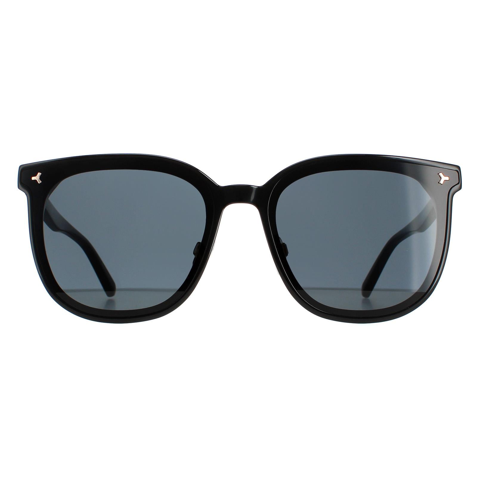 Bally BY0044-K Womens Black Sunglasses
