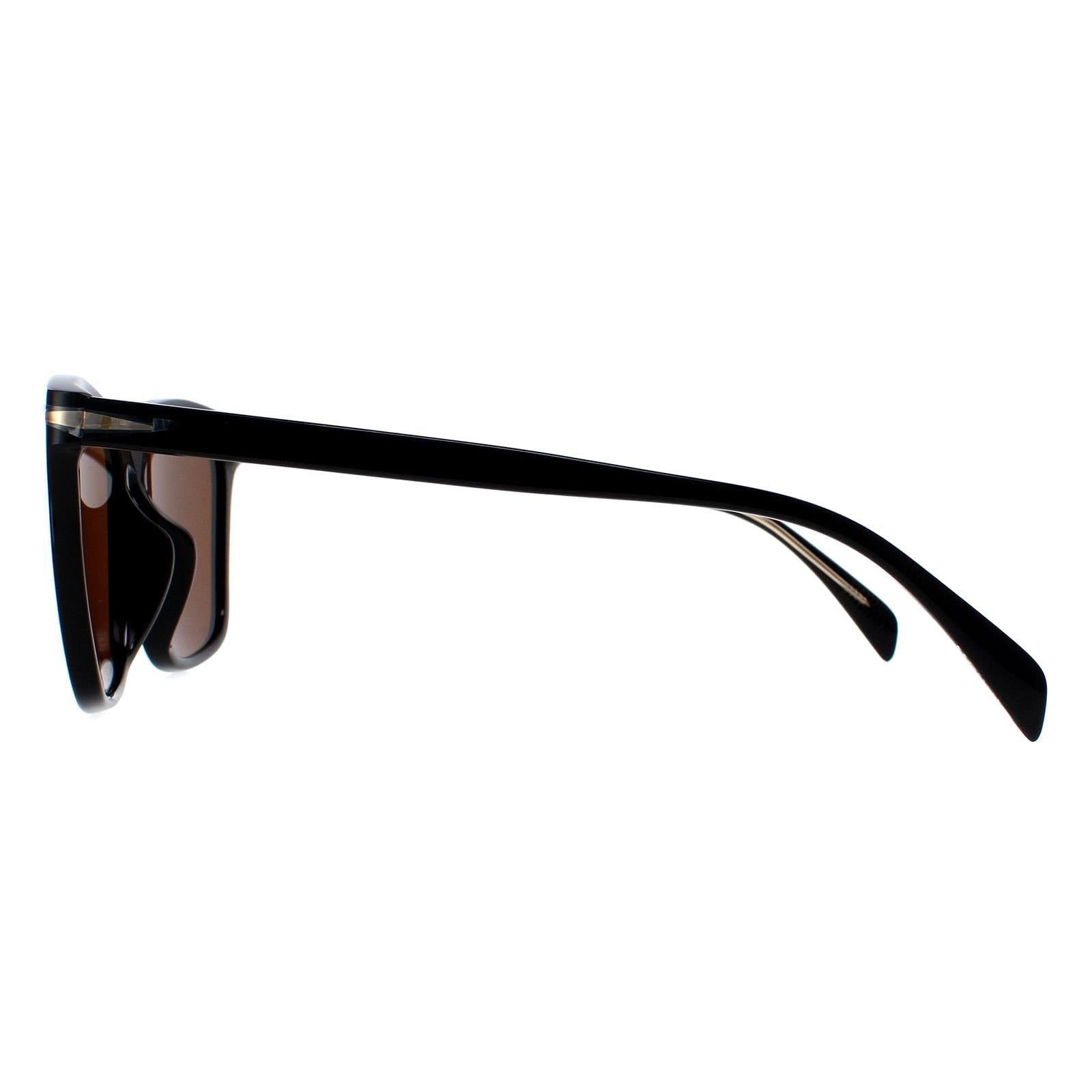 David Beckham DB1054/F/S Mens Black Sunglasses