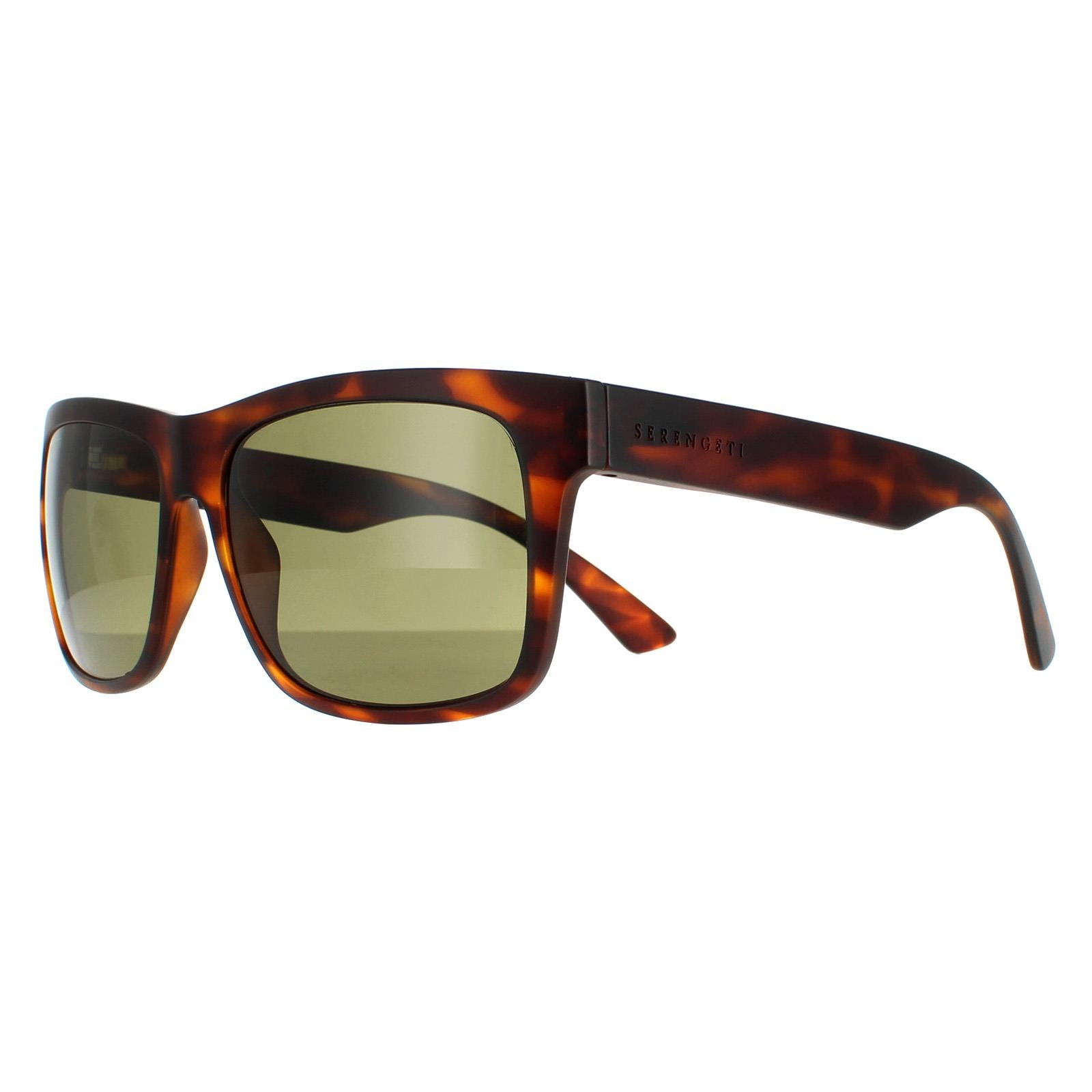 Serengeti Positano Unisex Black Sunglasses