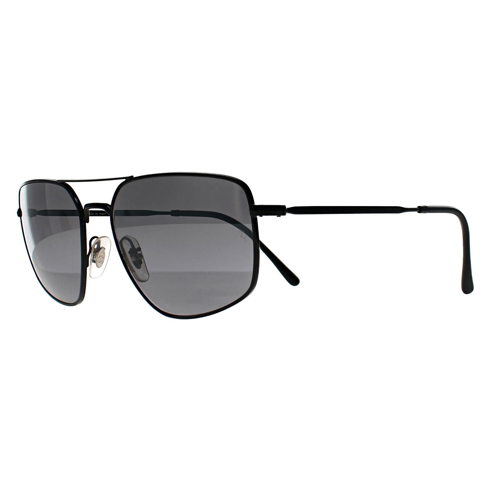 Ray-Ban RB3666 Unisex Black Sunglasses