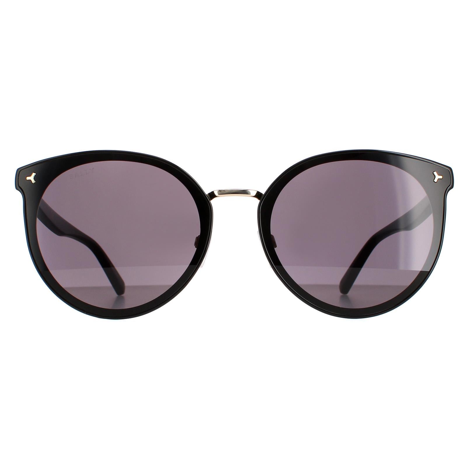 Bally BY0043-K Womens Black Sunglasses