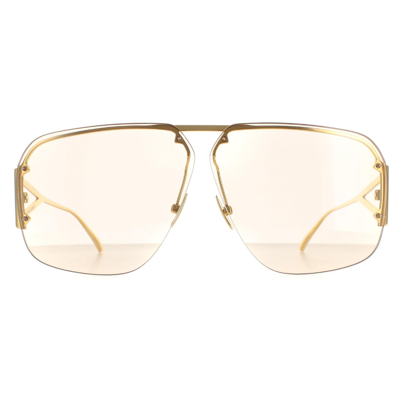 Bottega Veneta BV1065S  Gold Sunglasses