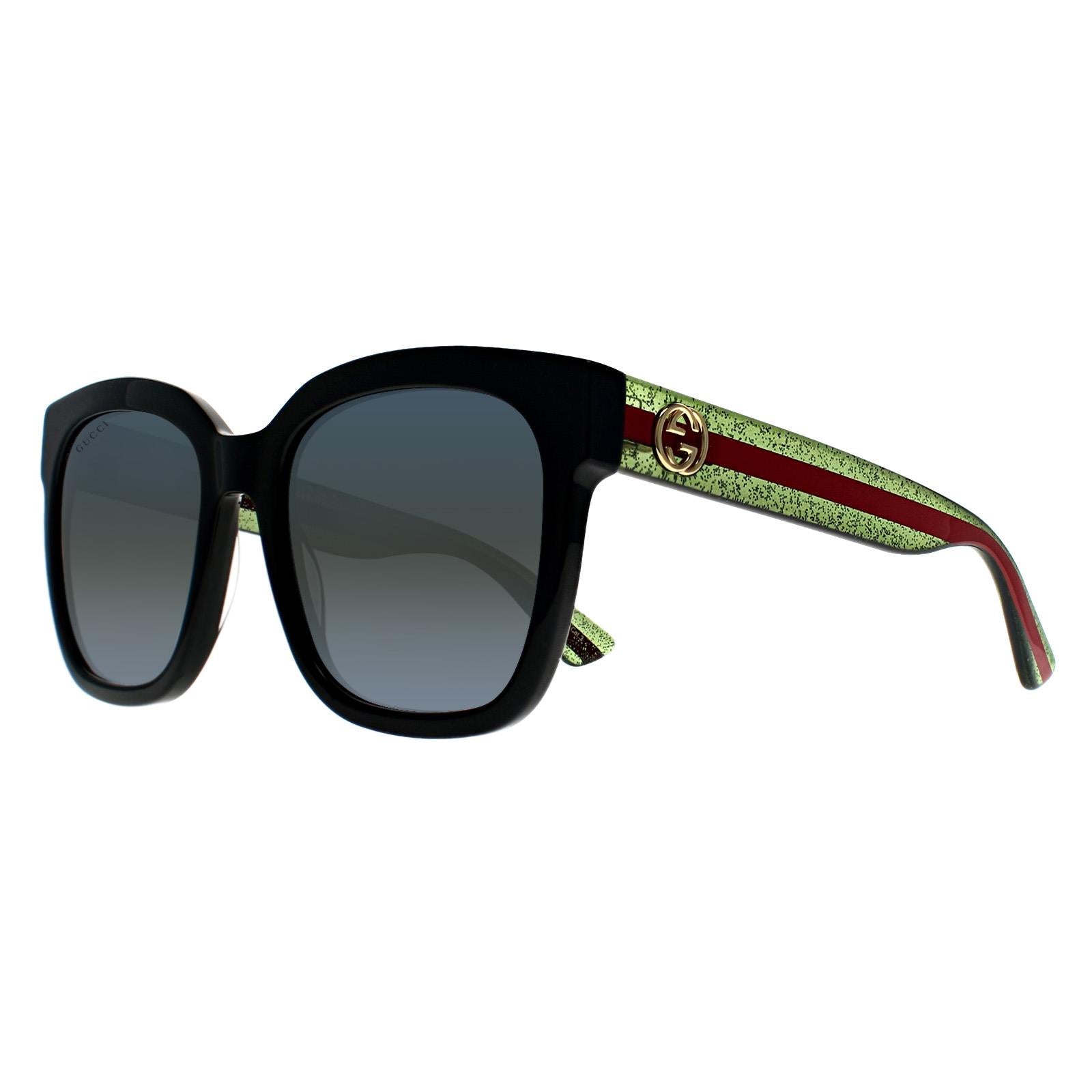 Gucci GG0034SN  Black Sunglasses