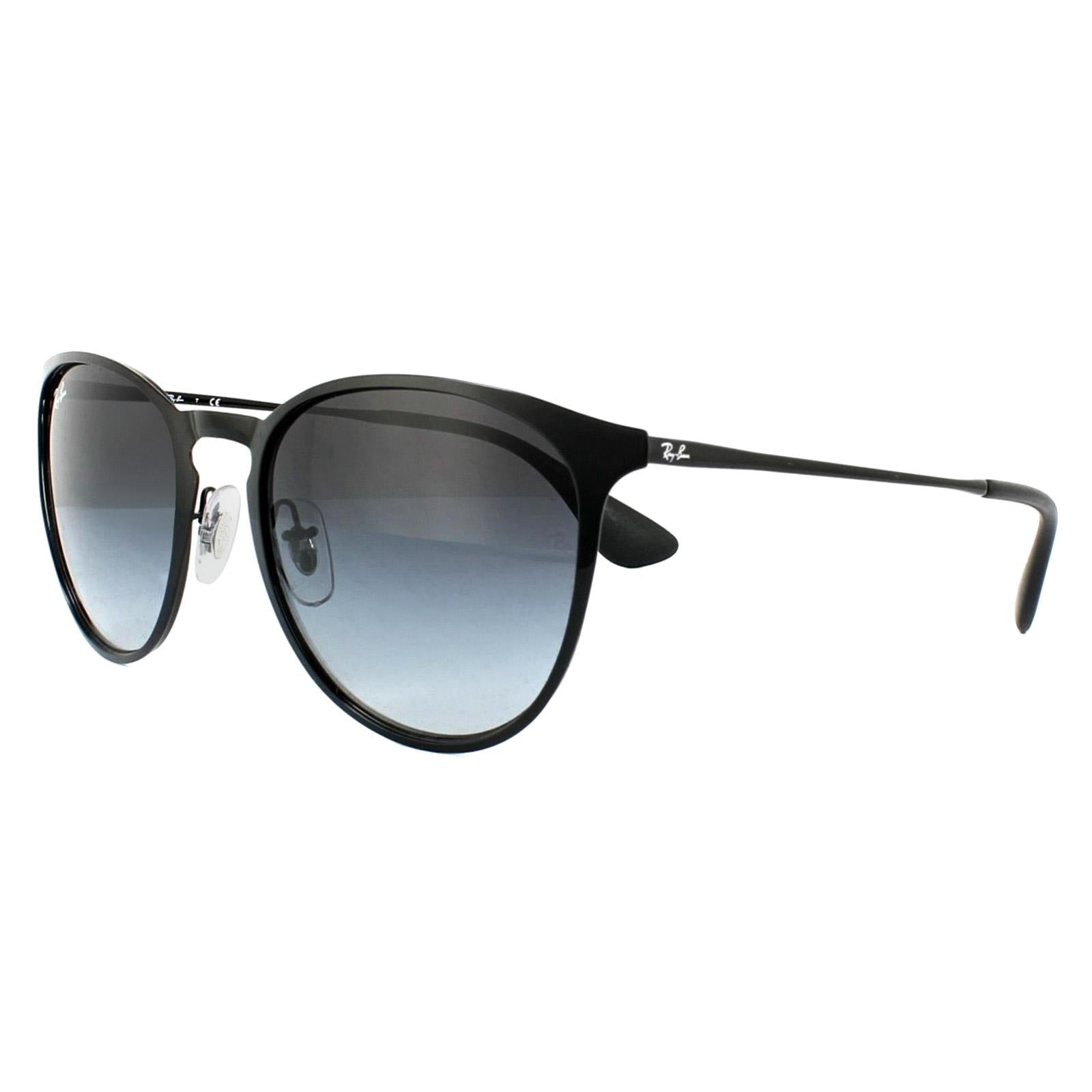 Ray-Ban Erika Metal 3539 Womens Black Sunglasses