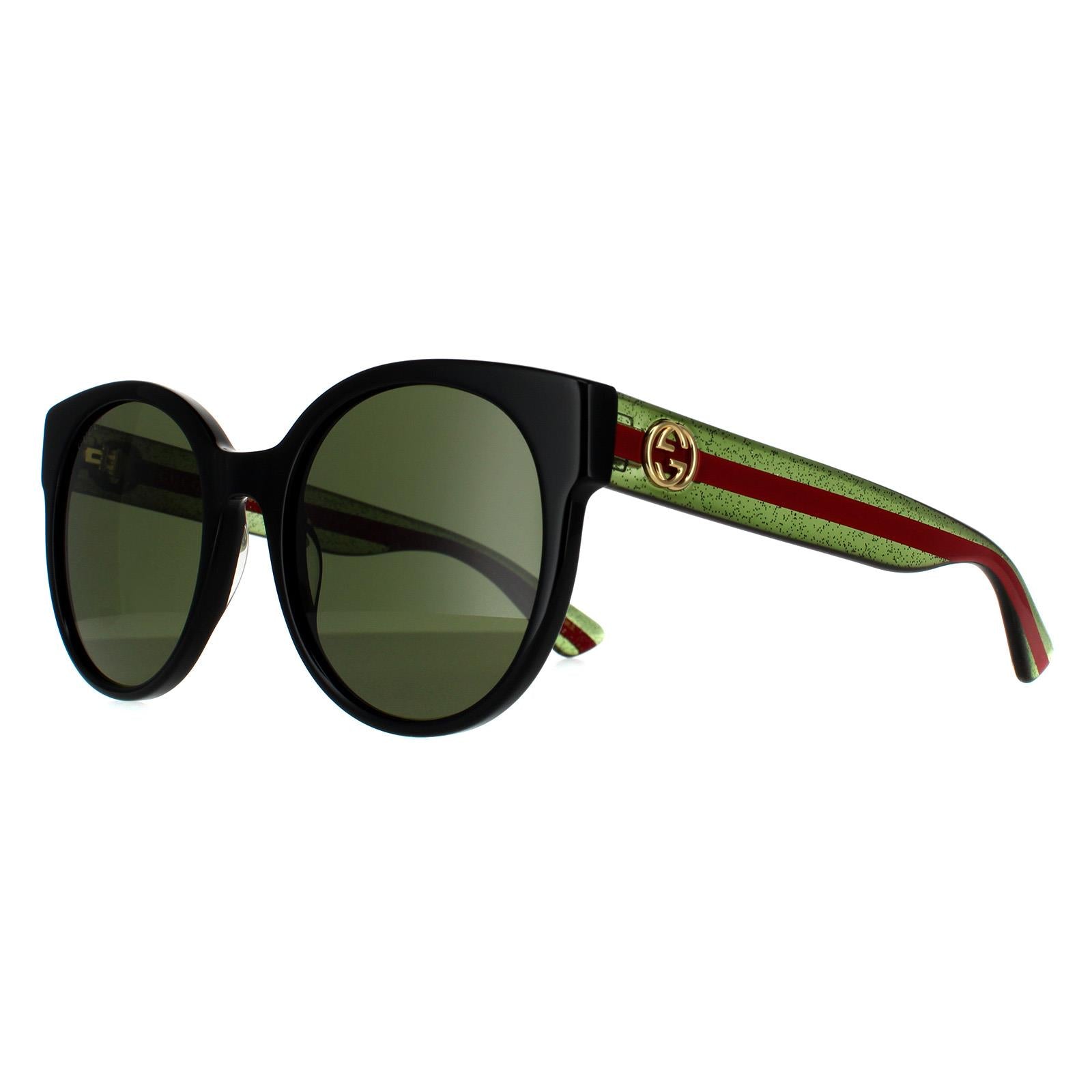 Gucci GG0035SN Womens Black Sunglasses